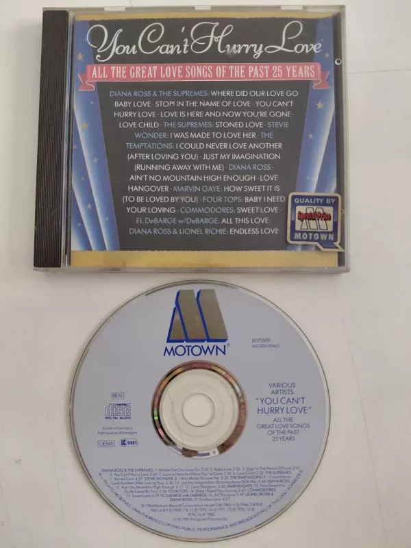 All The Great Love Songs Of The Past 25 Years  - 1986  Almanya  Basım - CD Albüm-2.el