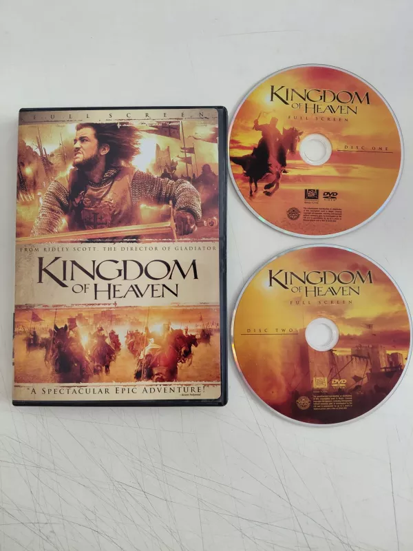 Cennetin Krallığı ( Kingdom Of Heaven) - 2xDVD Film /1.Bölge - Türkçe altyazı yoktur-2.el