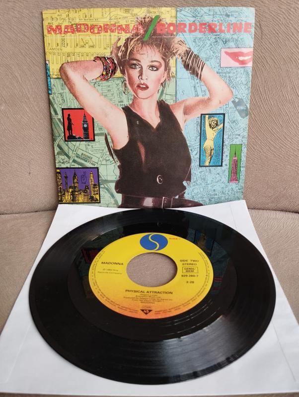 Madonna – Borderline  - 1984 Almanya  Basım 45 LİK PLAK