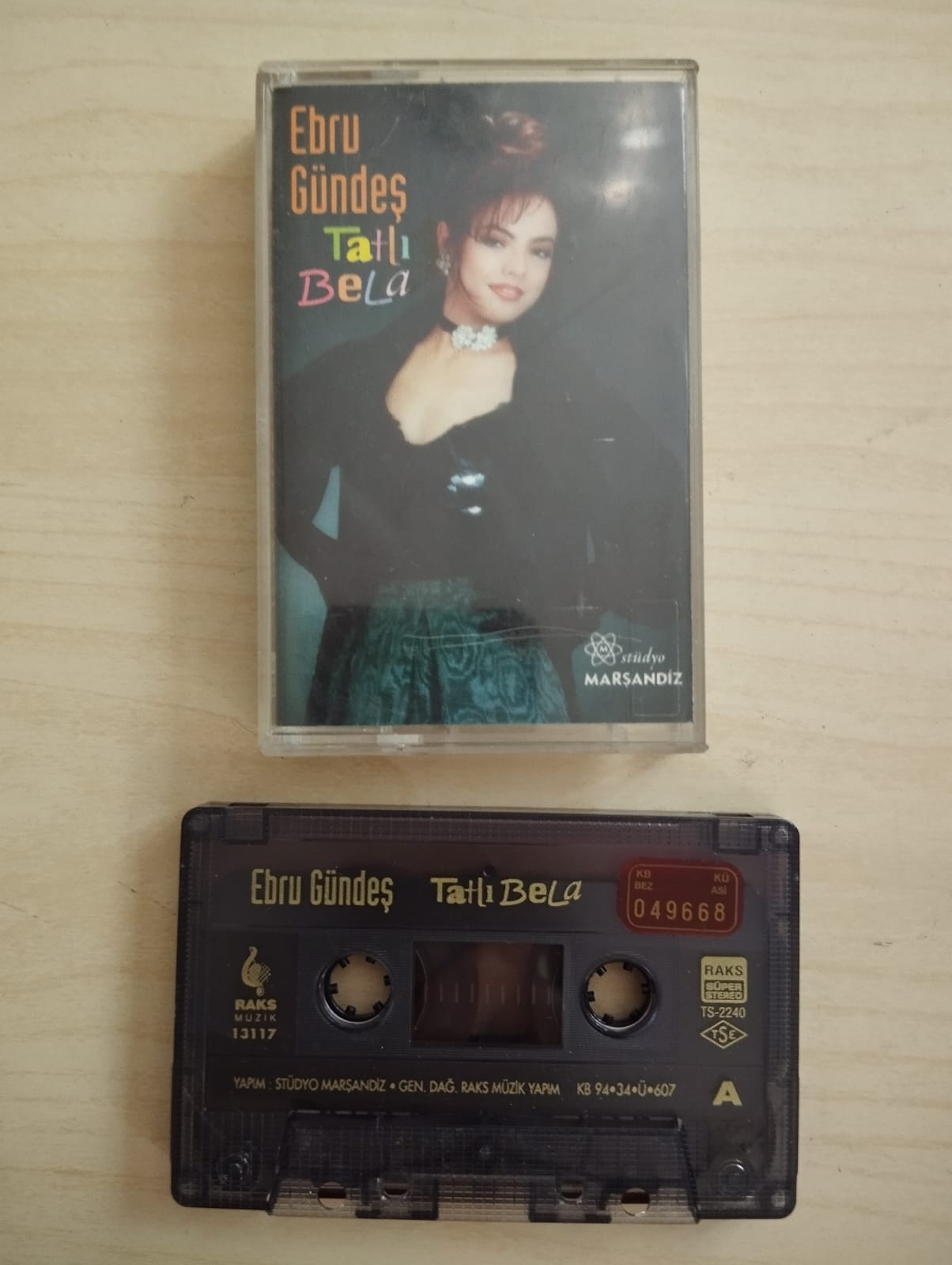 Ebru Gündeş ‎– Tatlı Bela  - 1994 Türkiye Basım Kaset Albüm-2.el