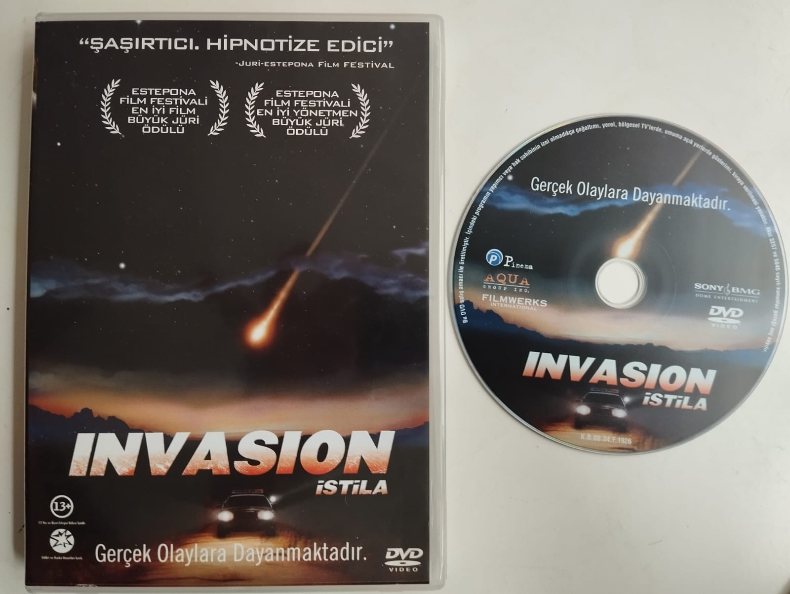 Invasion - İstila  - 2. El DVD Film - 77 Dakika