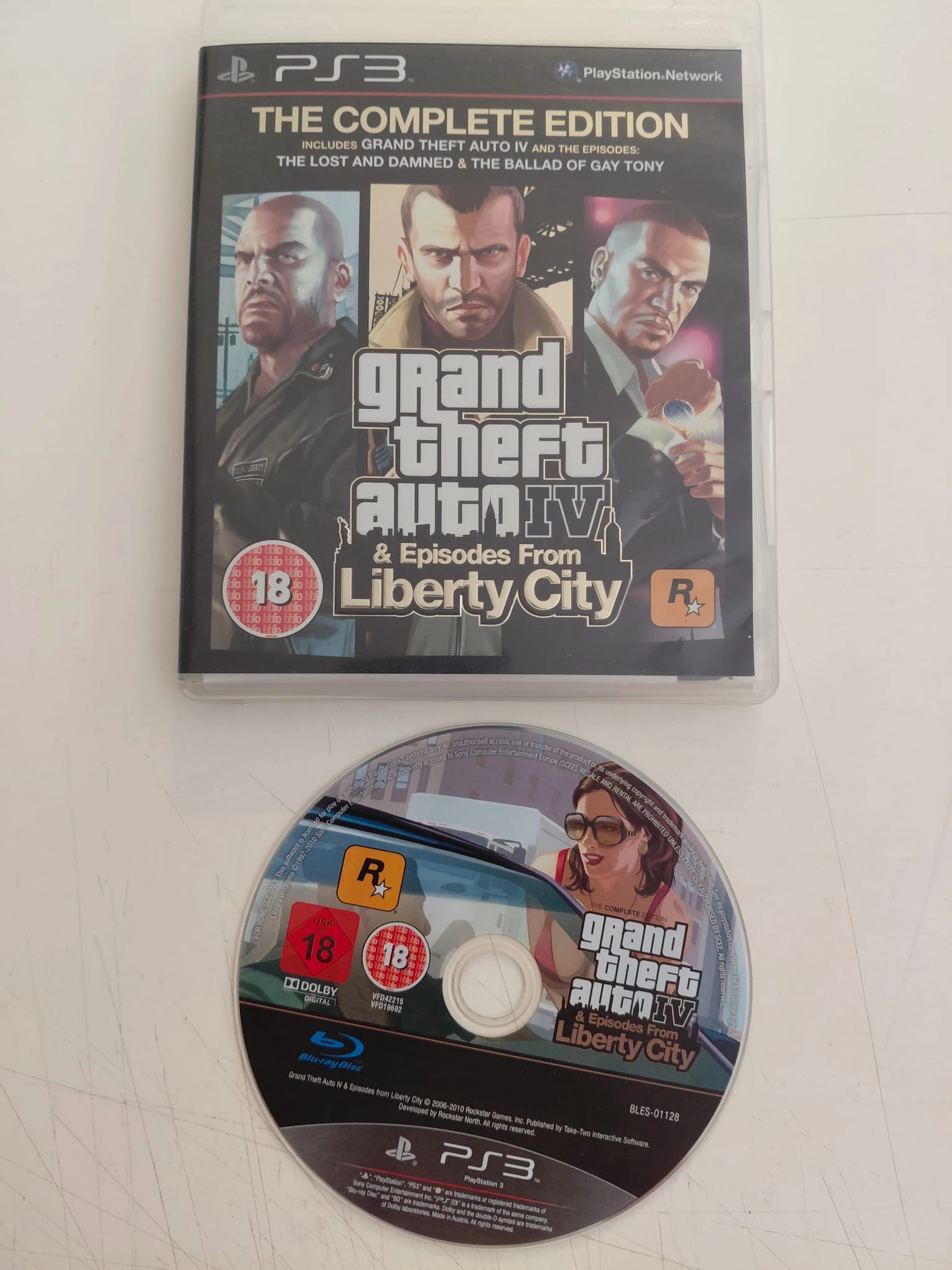 Grand Theft Auto : Episodes from Liberty City ( GTA 4 )    -  PS3 ( Playstation 3 ) Oyun