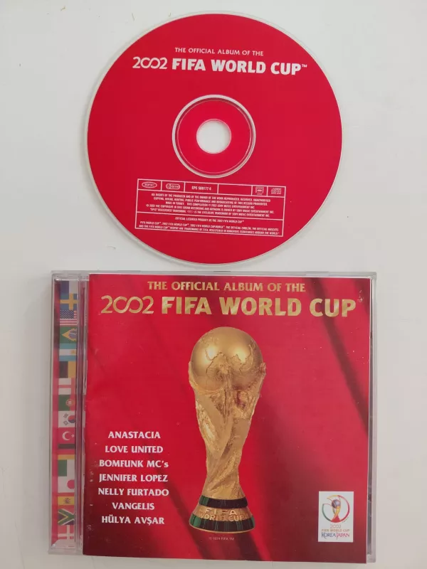 The Official Album Of The 2002 FIFA World Cup  – 2002 Türkiye Basım - CD Albüm-2.el