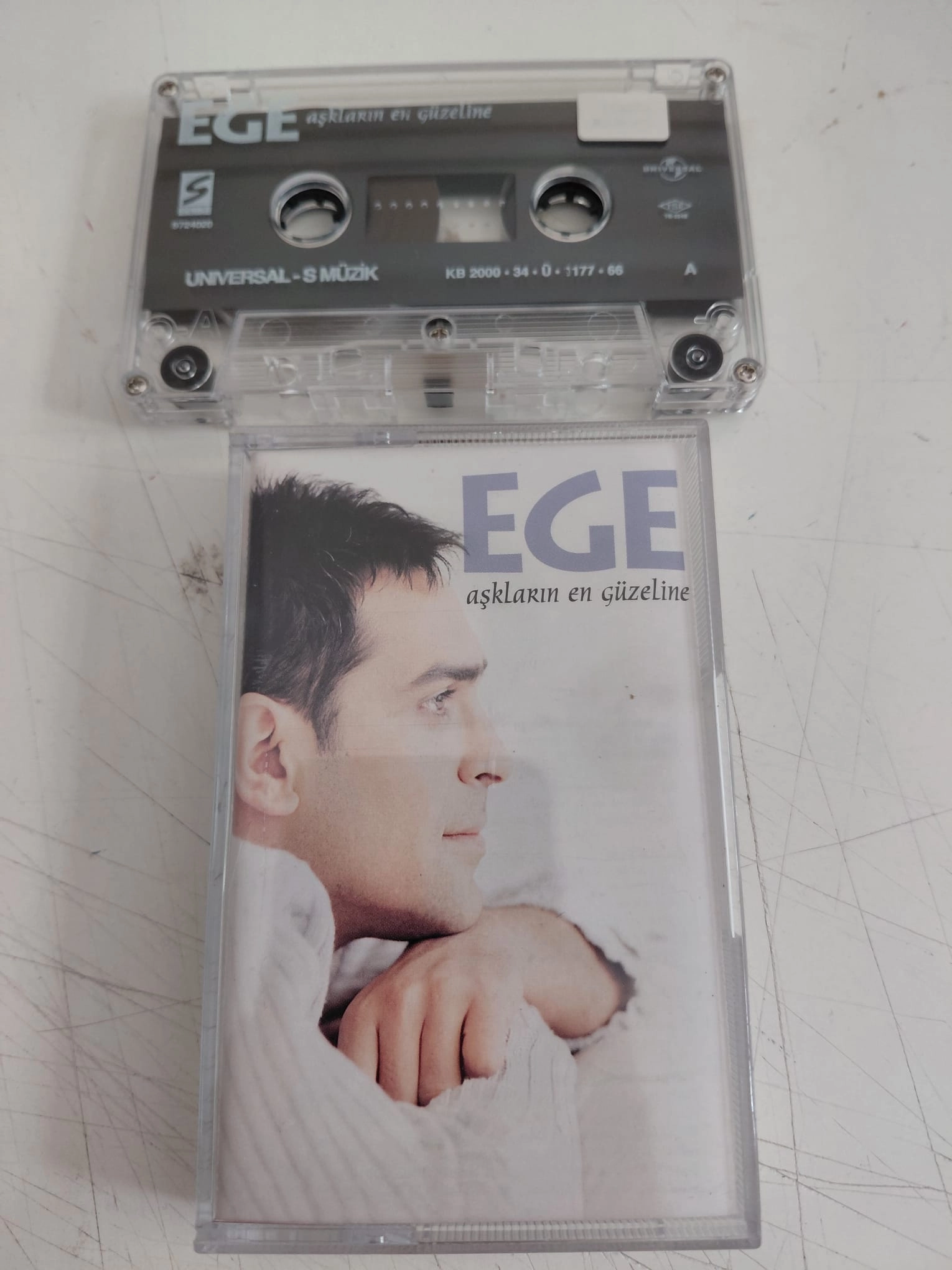Ege ‎–  Aşkların En Güzeline  - 2001  Türkiye Basım Kaset-2.el