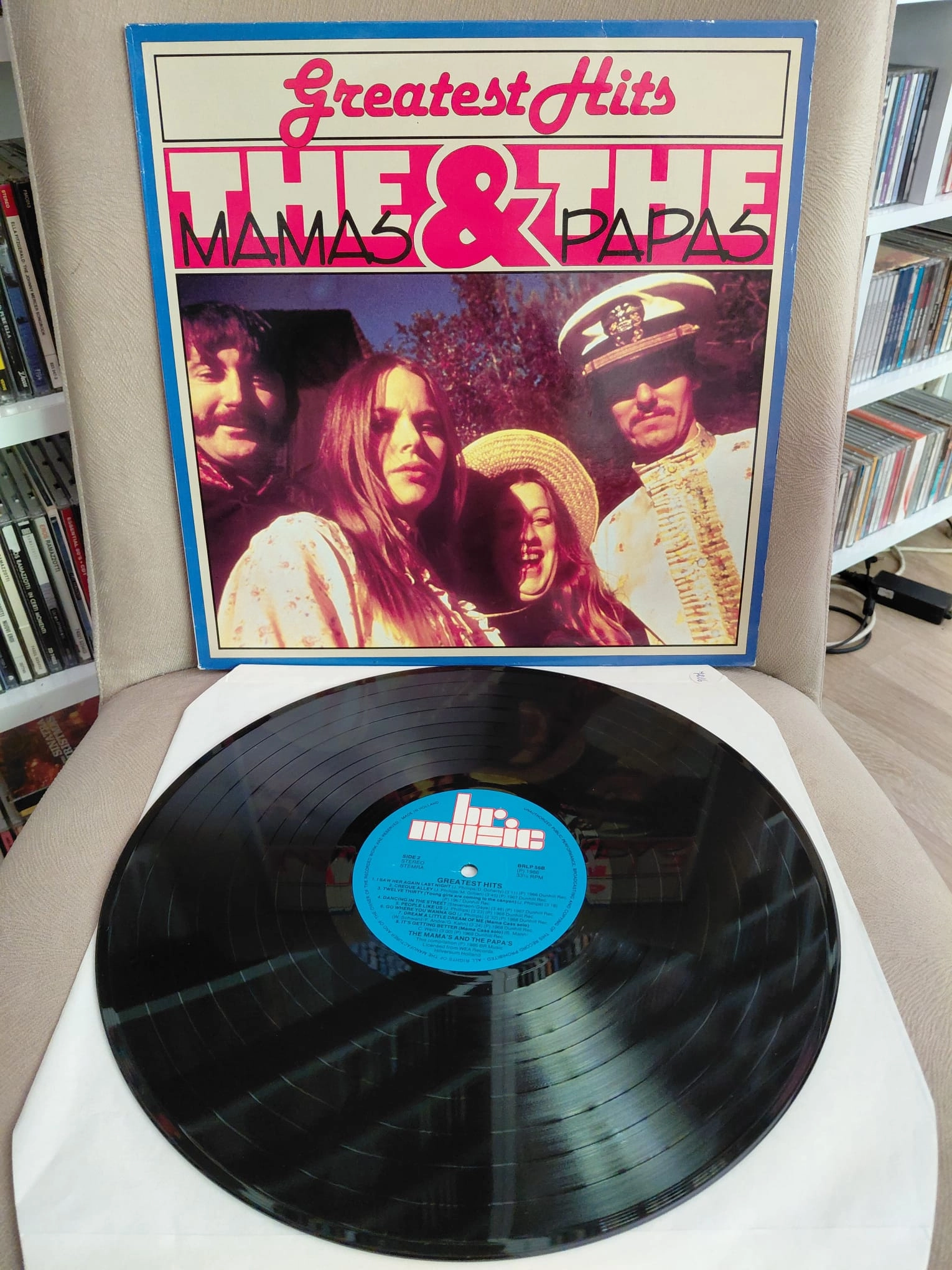 The Mamas & The Papas – Greatest Hits (California Dreamin) - 1986 Hollanda Basım Albüm - LP Plak-2.el