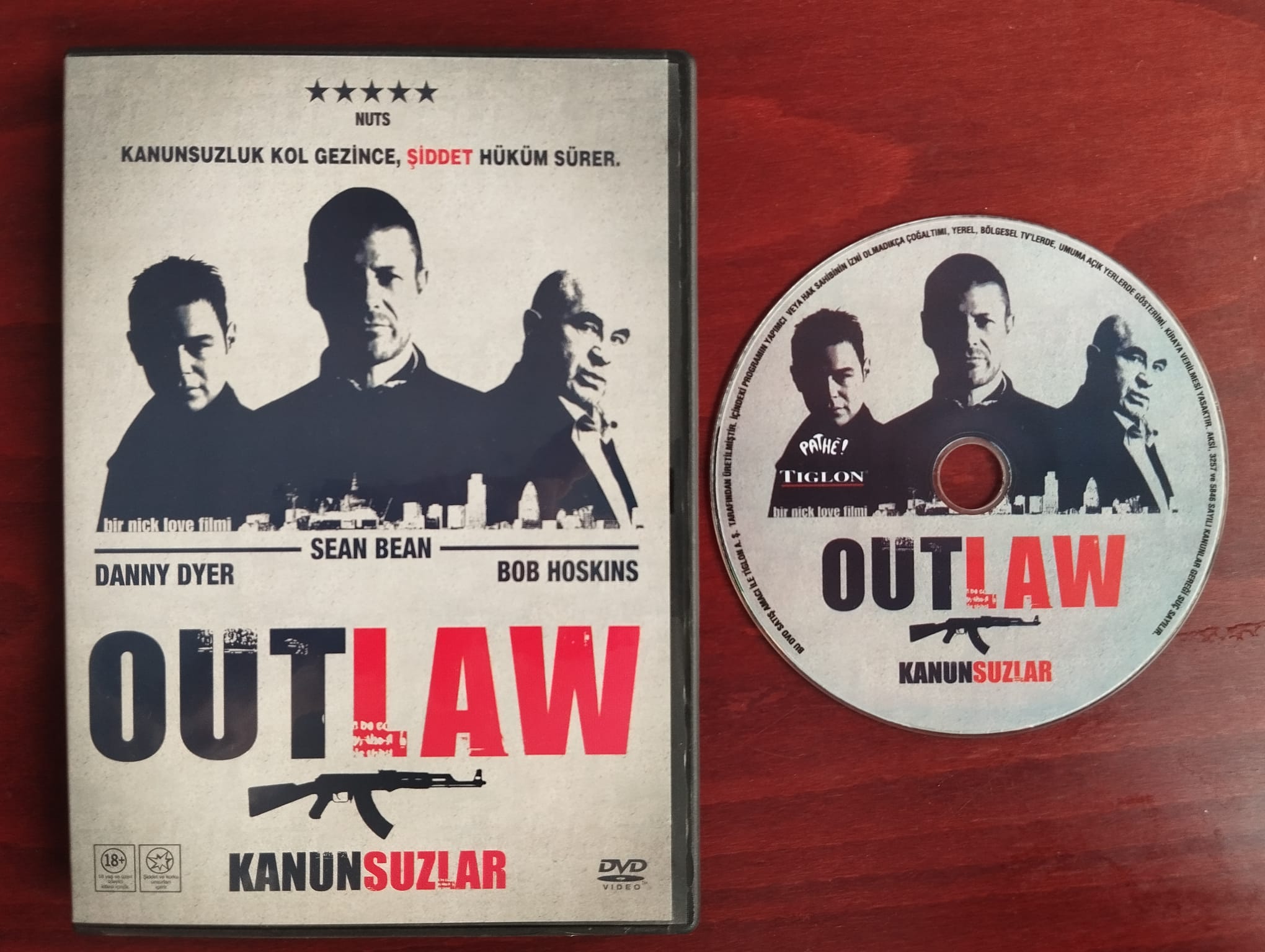 KANUNSUZLAR -  OUTLAW -   DVD FİLM -2. EL