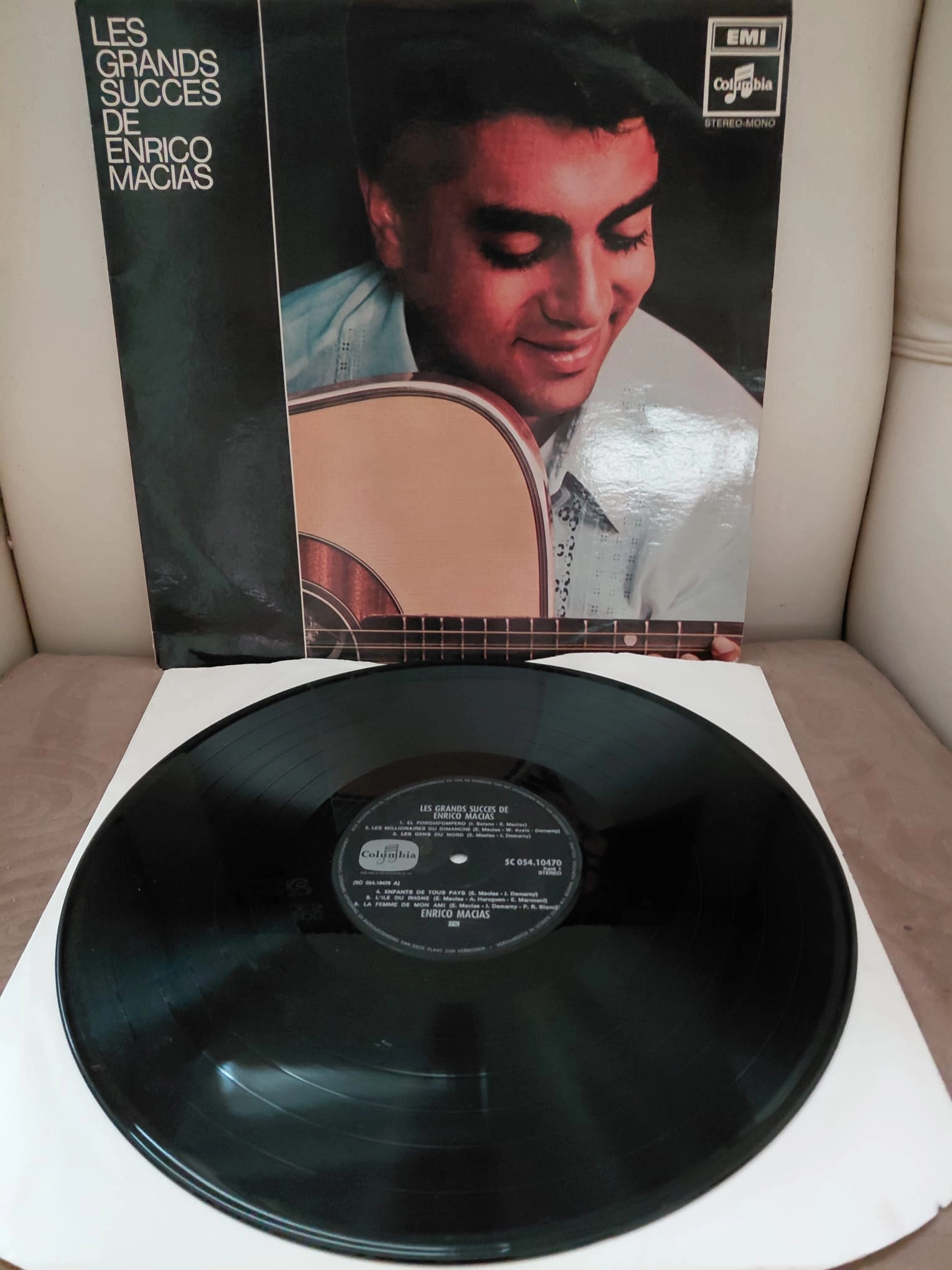 Enrico Macias – Les Grands Succes De Enrico Macias ( El Porompompero ) - 1971 Hollanda Basım LP Plak