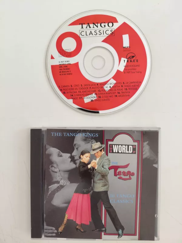 The Tango Kings – The World Of Tango  – 1989  Hollanda Basım - CD Albüm-2.el