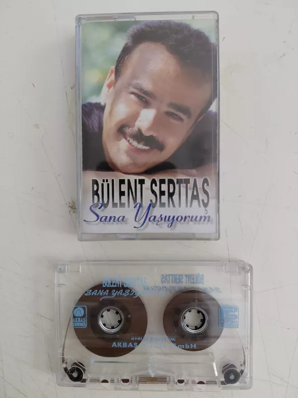 Bülent Serttaş – Sana Yaşıyorum - 1998 Almanya Basım Kaset Albüm/Akbaş Müzik-2.el