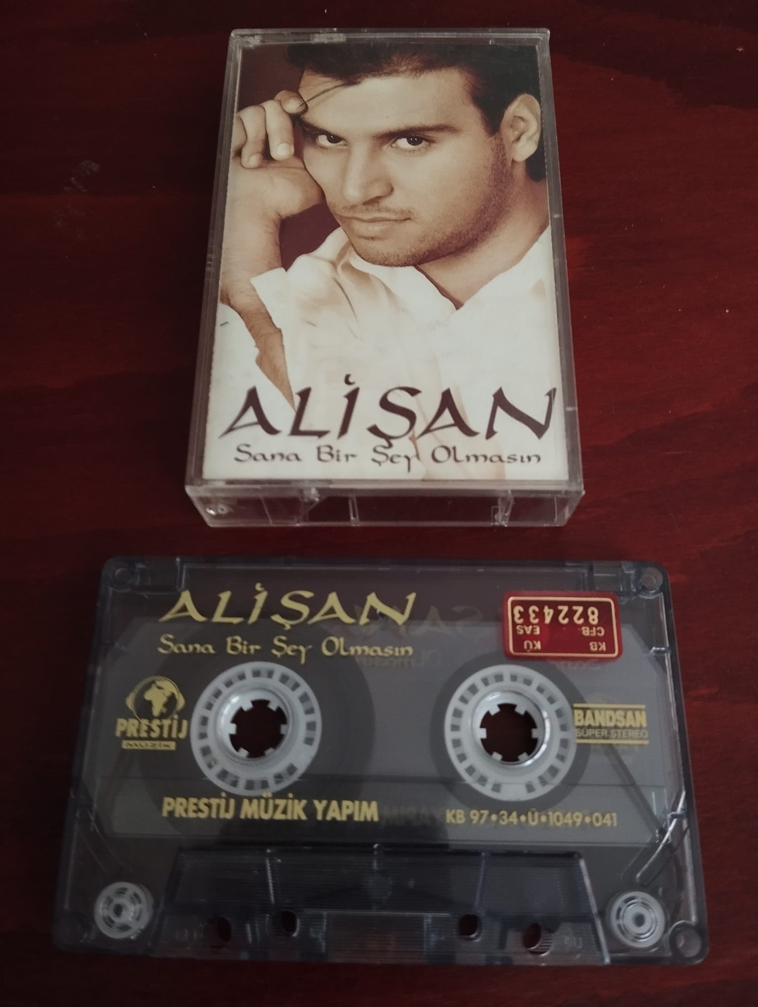 Alişan – Sana Bir Şey Olmasın  -  1997  Türkiye Basım  Kaset Albüm-2.el