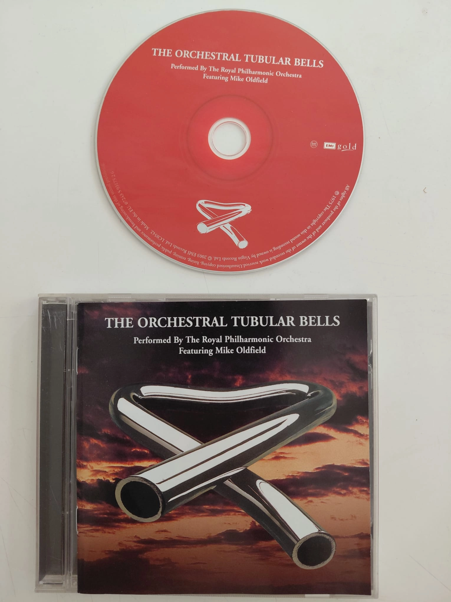 Mike Oldfield – The Orchestral Tubular Bells – 2003  Avrupa Basım - CD Albüm-2.el