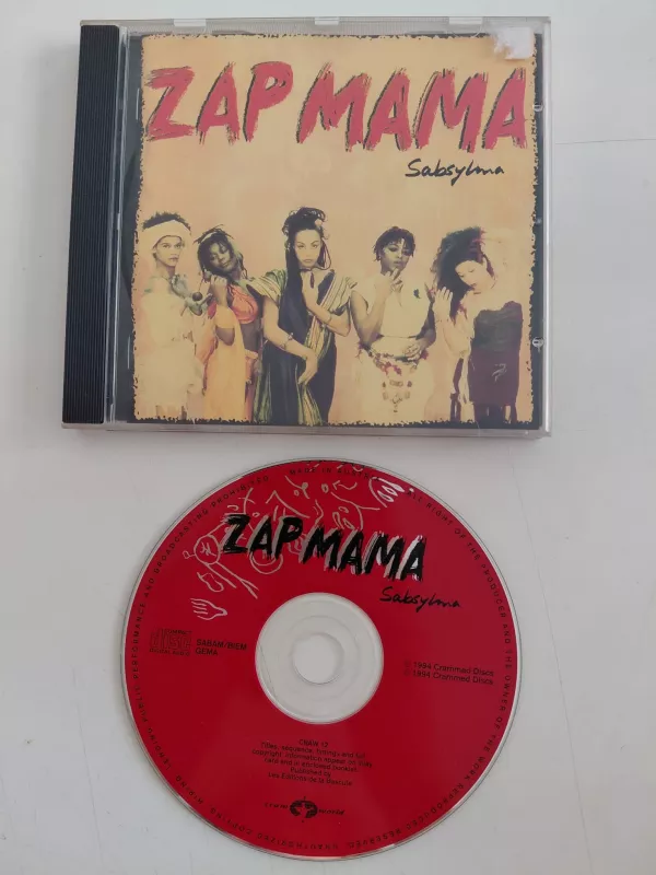 Zap Mama  – Sabsylma - 1994  Avrupa  Basım - CD Albüm-2.el