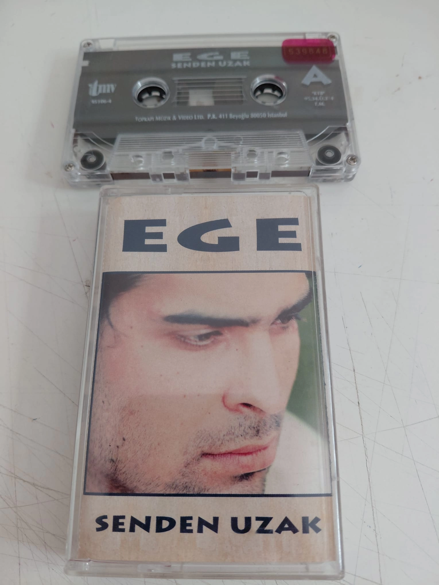 Ege –  Senden Uzak  - 1995  Türkiye Basım Kaset-2.el
