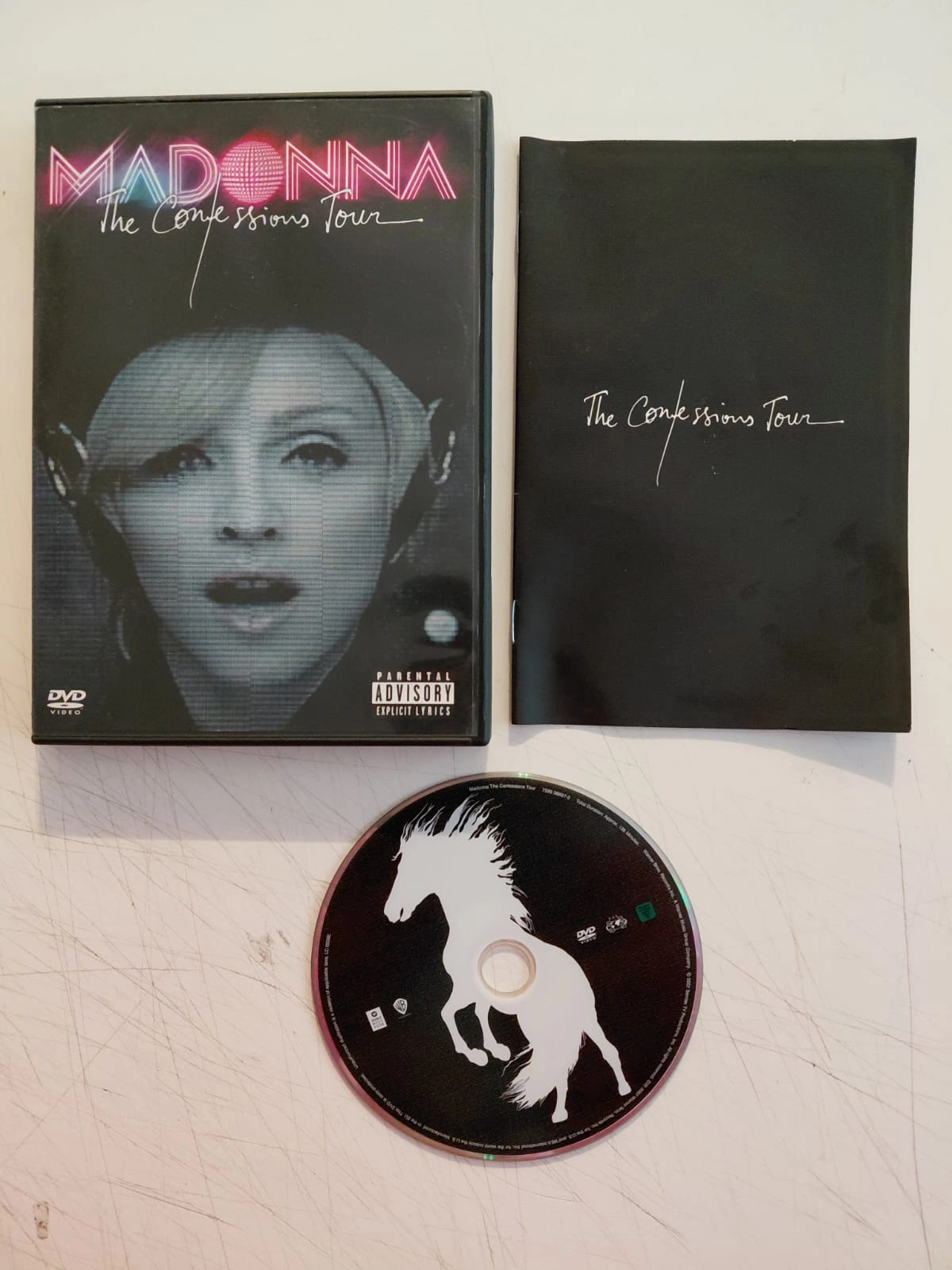 Madonna – The Confessions Tour - 2007 Avrupa Basım - DVD, DVD-Video+ Kitapçıklı-2.el