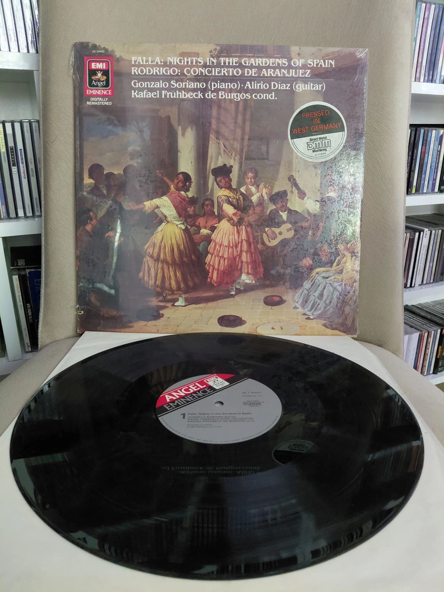 Falla / Rodrigo – Nights In The Gardens Of Spain / Concierto De Aranjuez - 1985 Hollanda Basım Albüm LP Plak-2.el