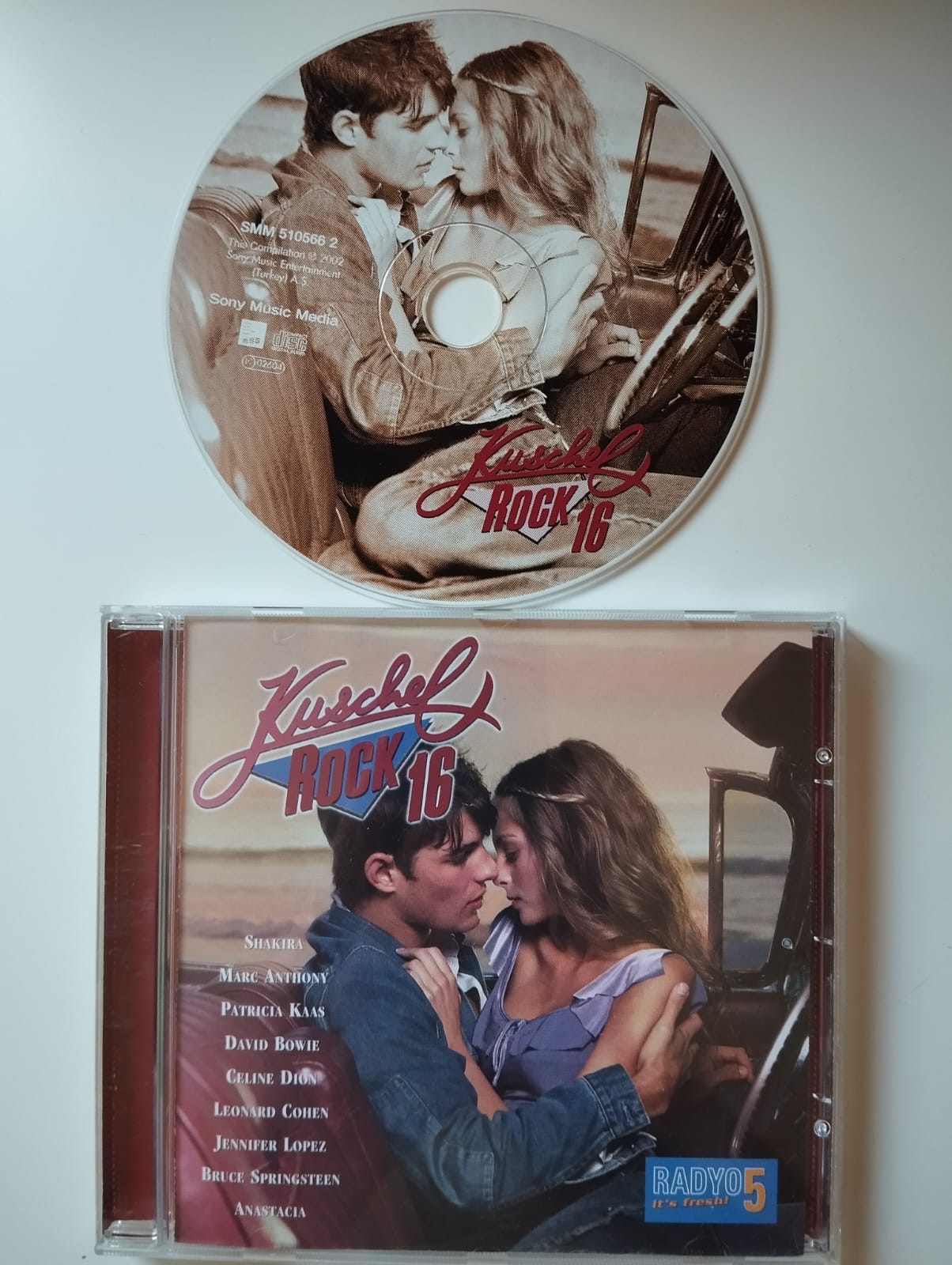 Kuschelrock 16 - Türkiye Basım 2. El CD Albüm