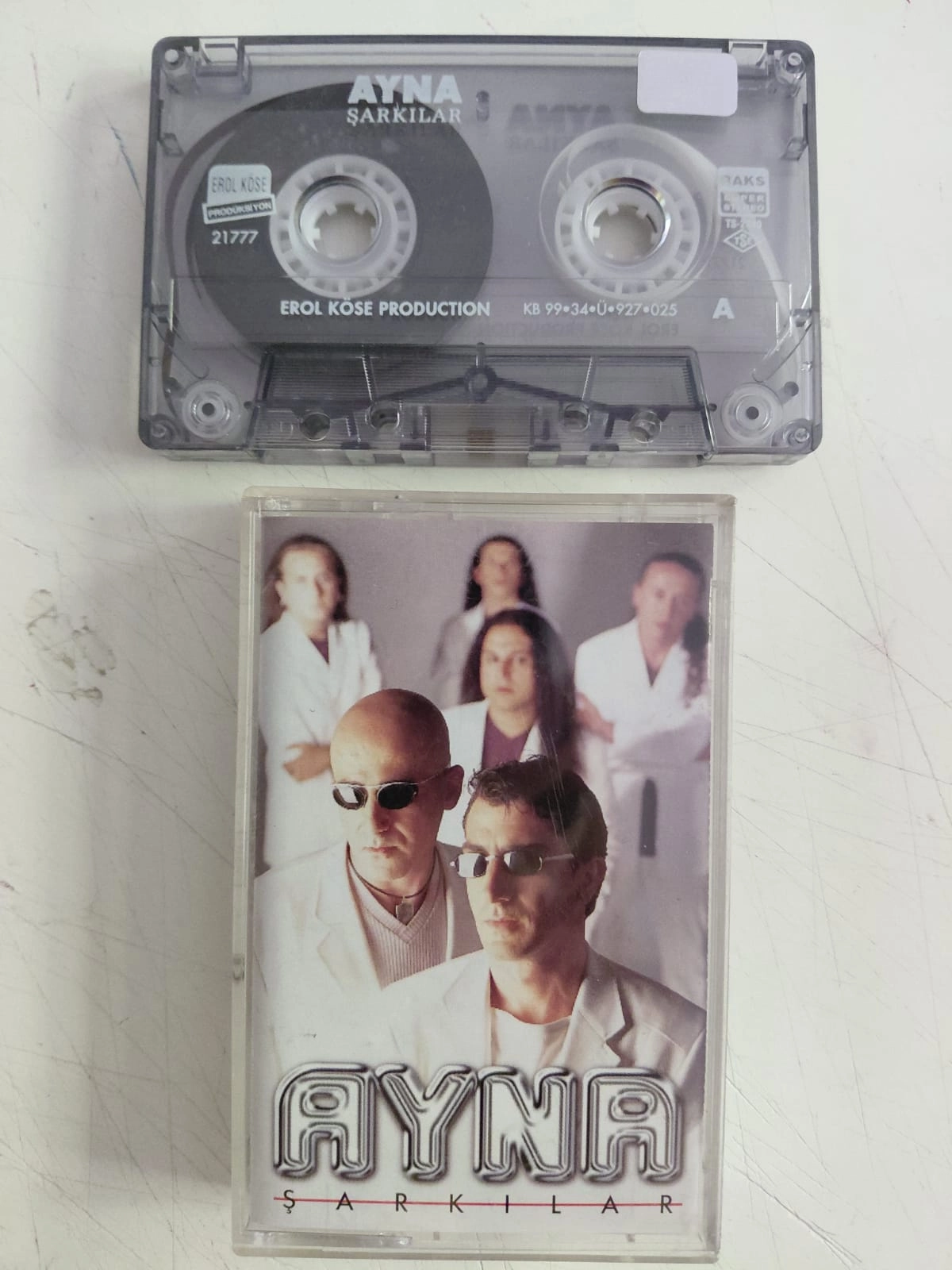 Ayna – Şarkılar - 1999 Türkiye Basım Kaset Albüm-2.el