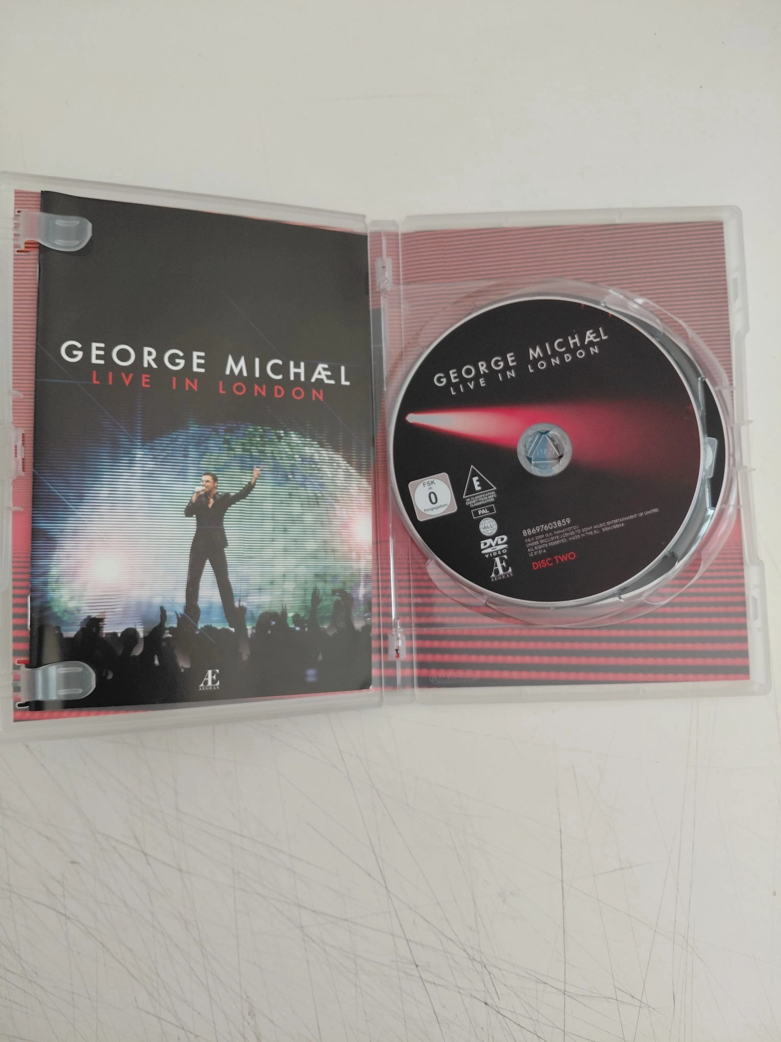 George Michael – Live In London - 2009 İngiltere Basım - 2xDVD