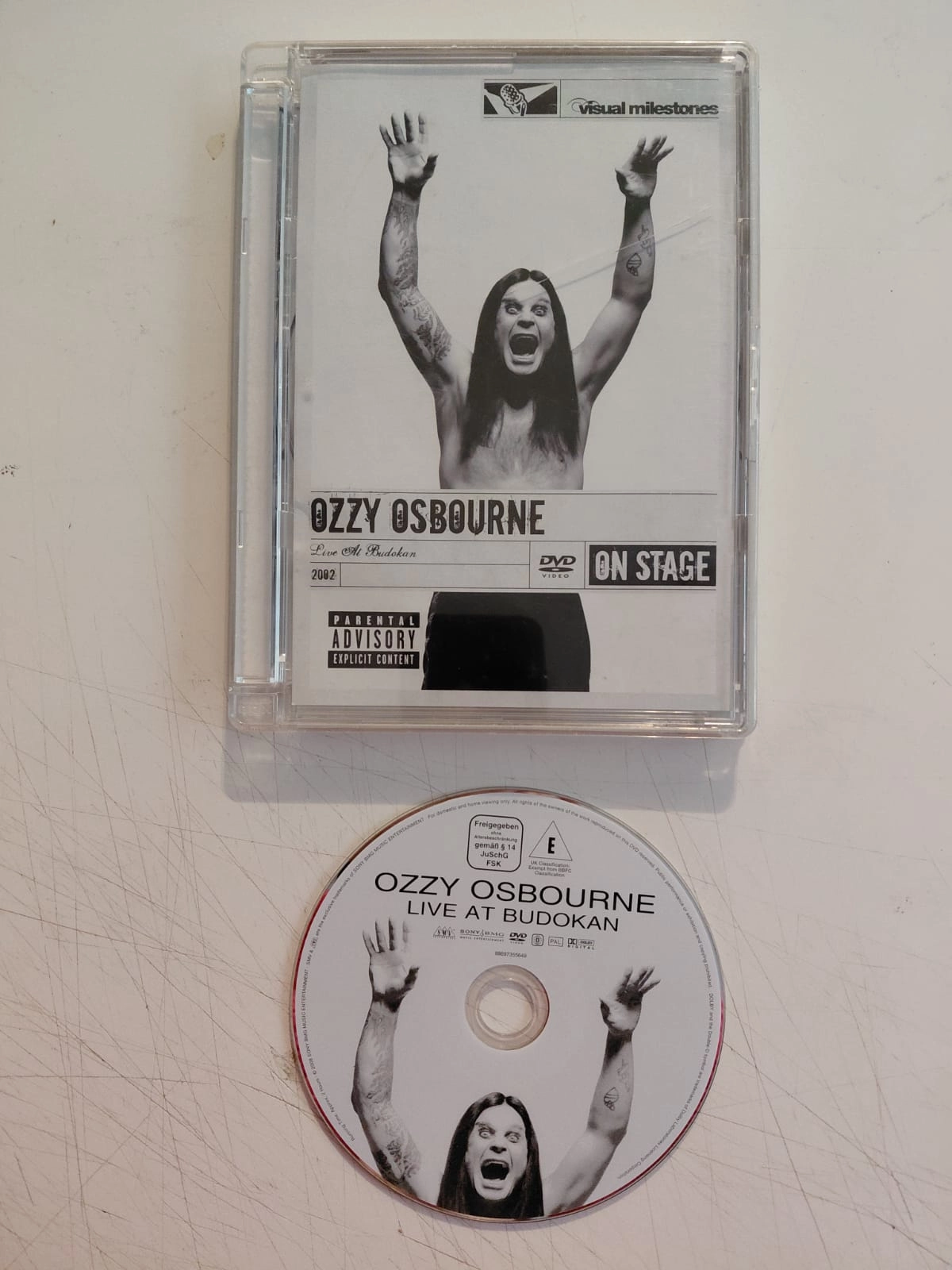Ozzy Osbourne – Live At Budokan - 2008 Avrupa Basım - DVD, DVD-Video(Jewel Box)-2.el