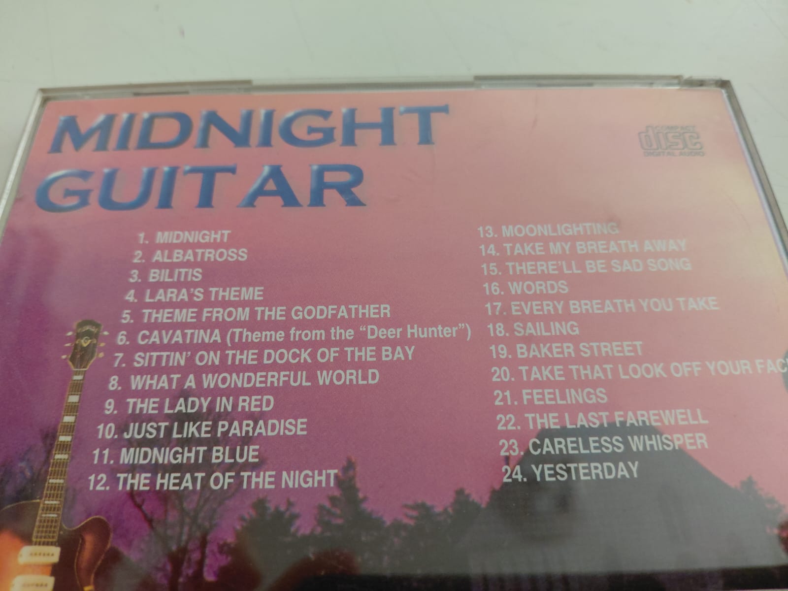 MIDNIGHT GUITAR  - 1993 Türkiye Basım - CD Albüm-2.el