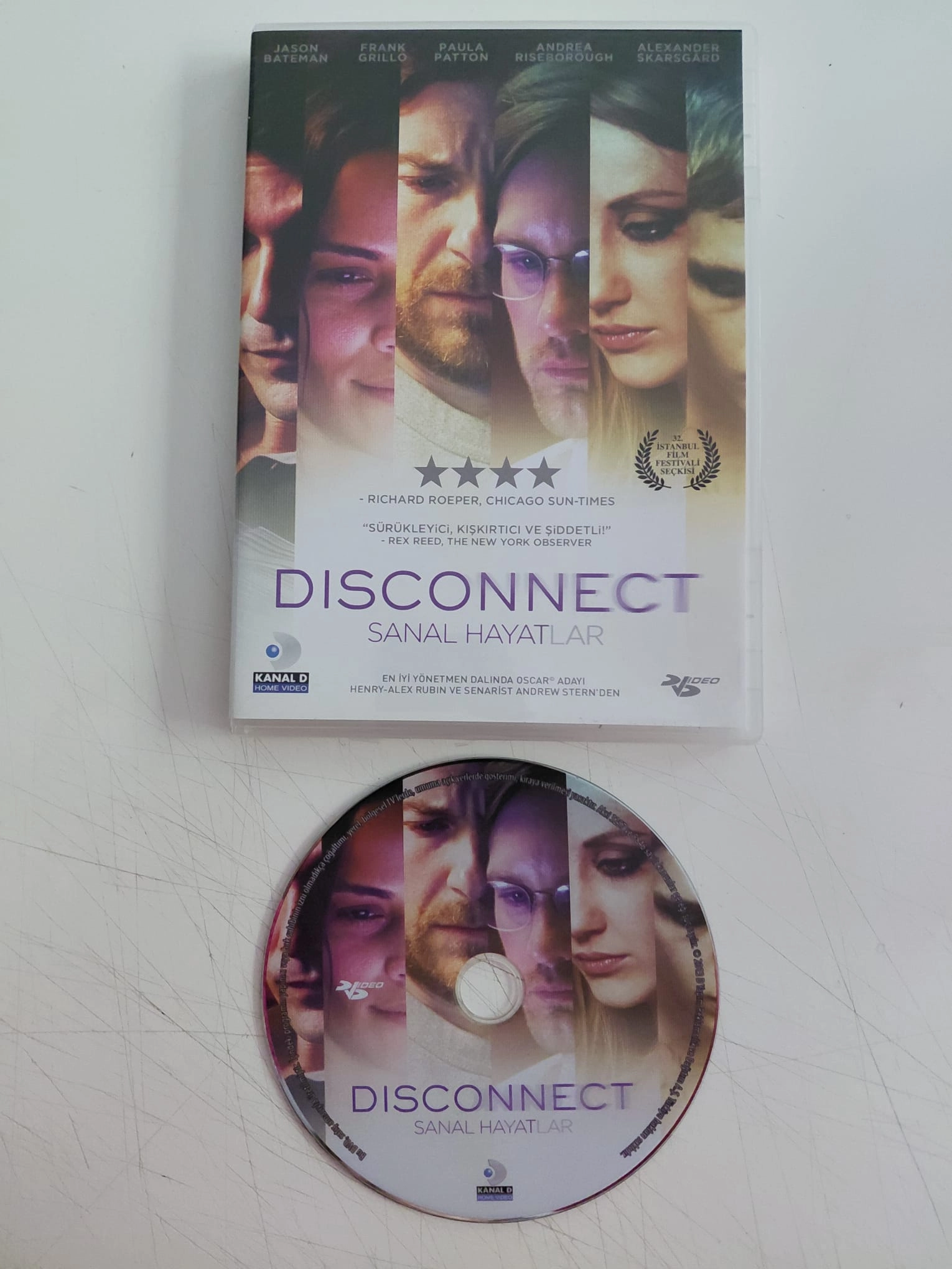 Disconnect  ( Sanal Hayatlar ) -  DVD Film-2.el