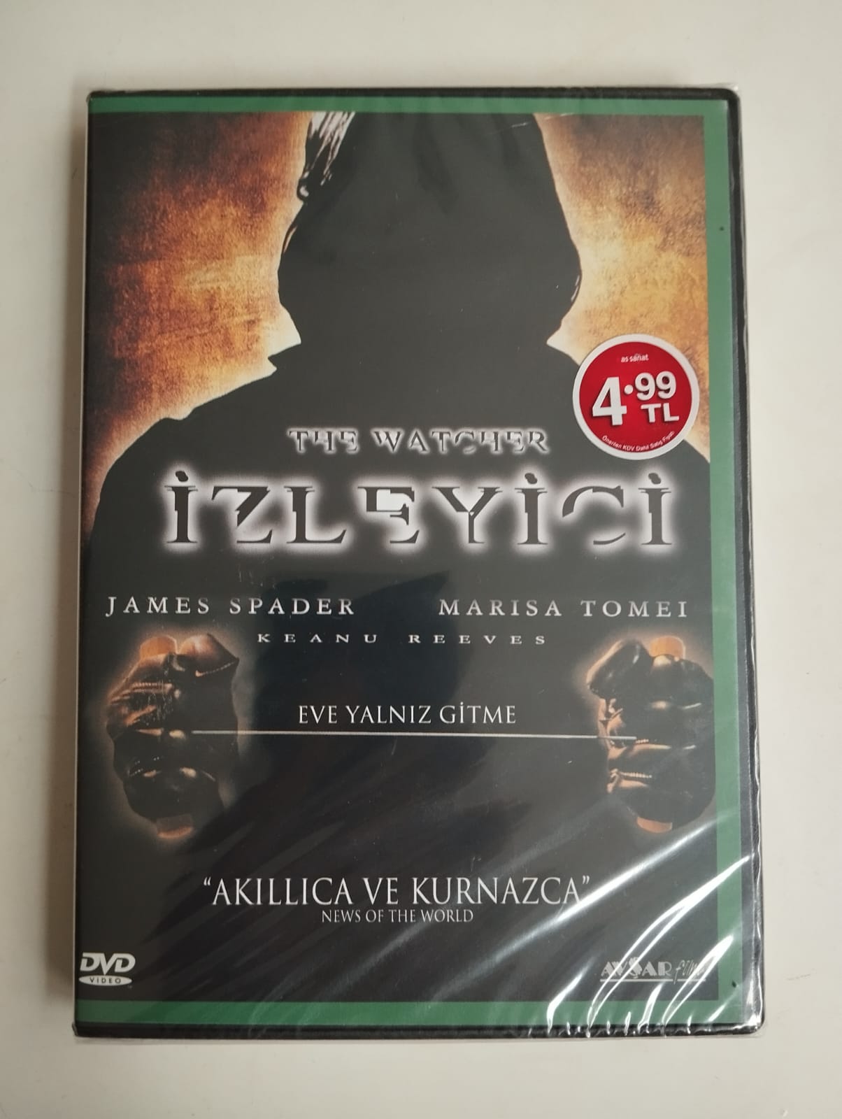 İzleyici - The Watcher  - 2. El DVD Film - 93 Dakika - Açılmamış Ambalajlı