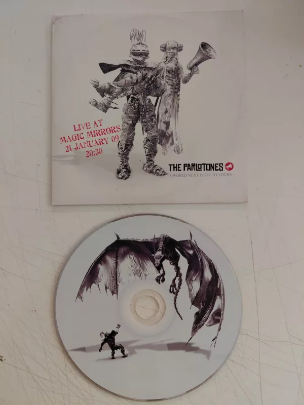 The Parlotones – A World Next Door To Yours - 2009 İngiltere Basım  CD Albüm ,Promo-2.el