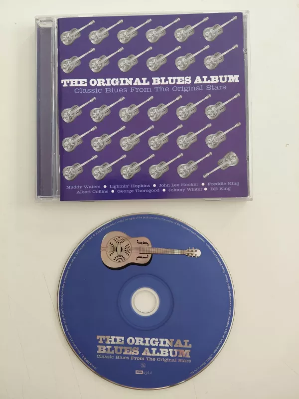 The Original Blues Album (Albert Collins ,John Lee Hooker...)  – 2005  Avrupa Basım - CD Albüm-2.el