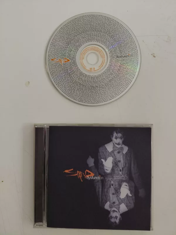 Staind  – Dysfunction – 1999  Avrupa Basım - CD Albüm-2.el