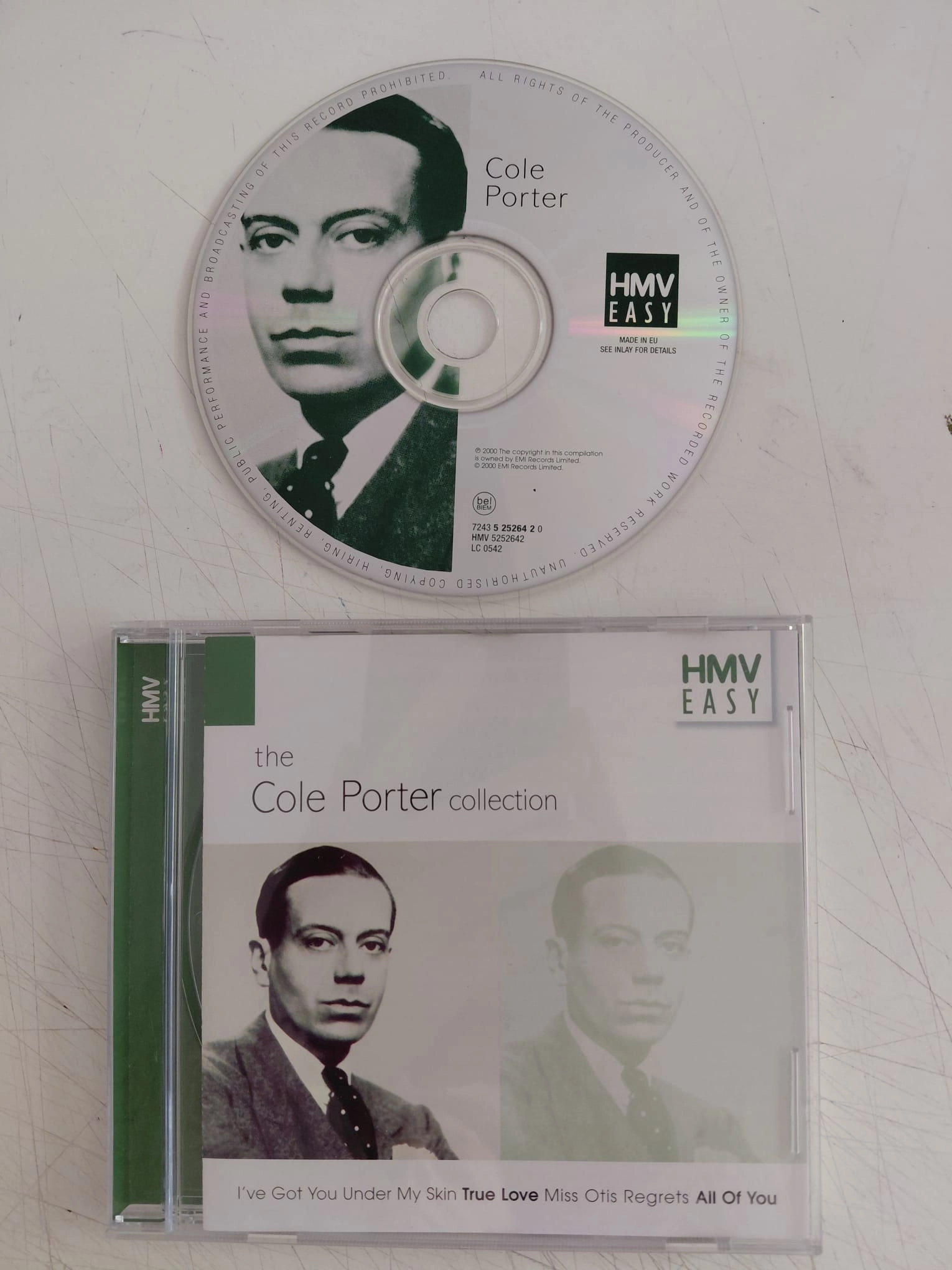 The Cole Porter Collection - 2000 İngiltere Basım CD Albüm-2.el