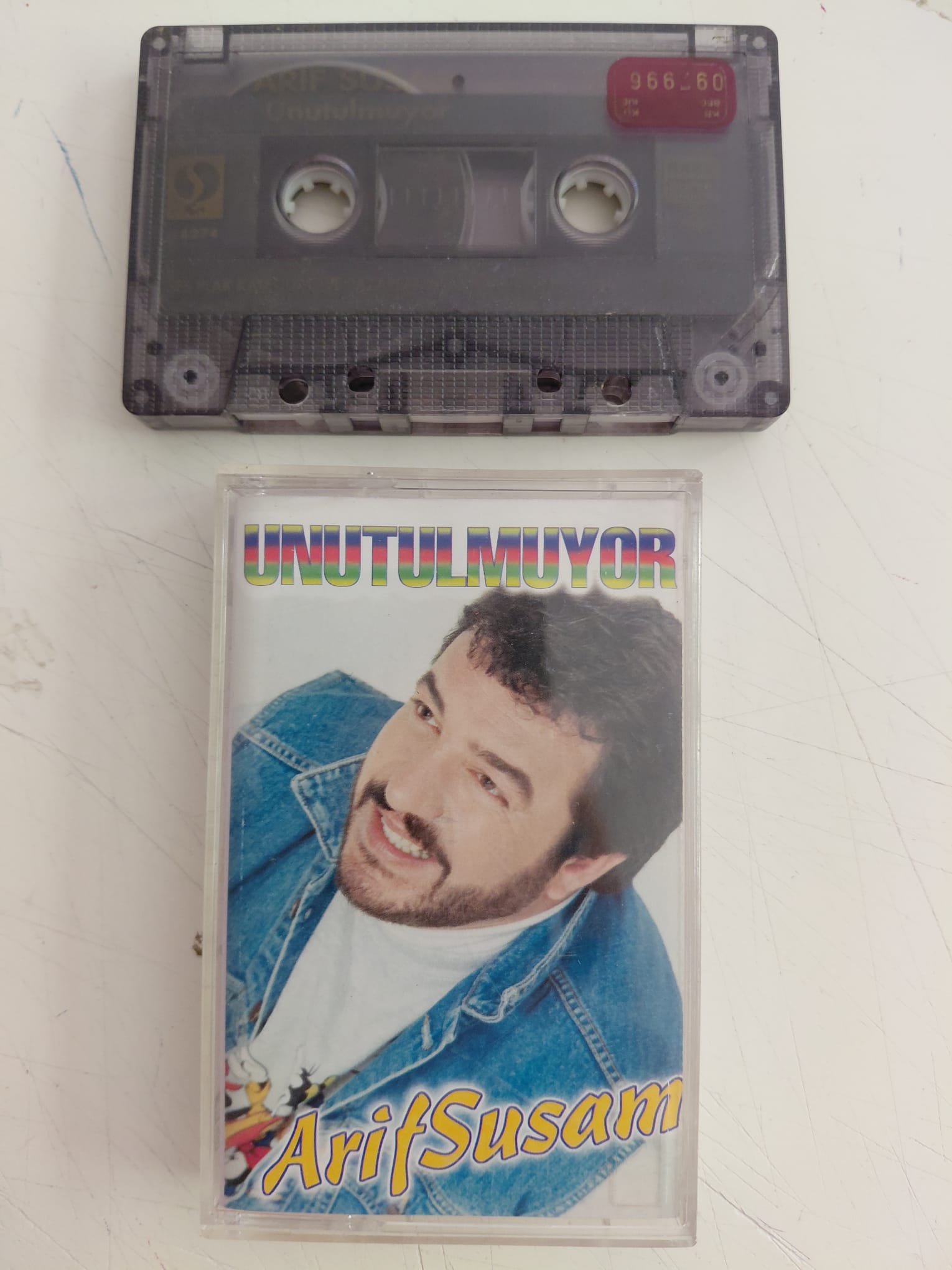Arif Susam – Unutulmuyor -  1994 Türkiye Basım Kaset-2.el