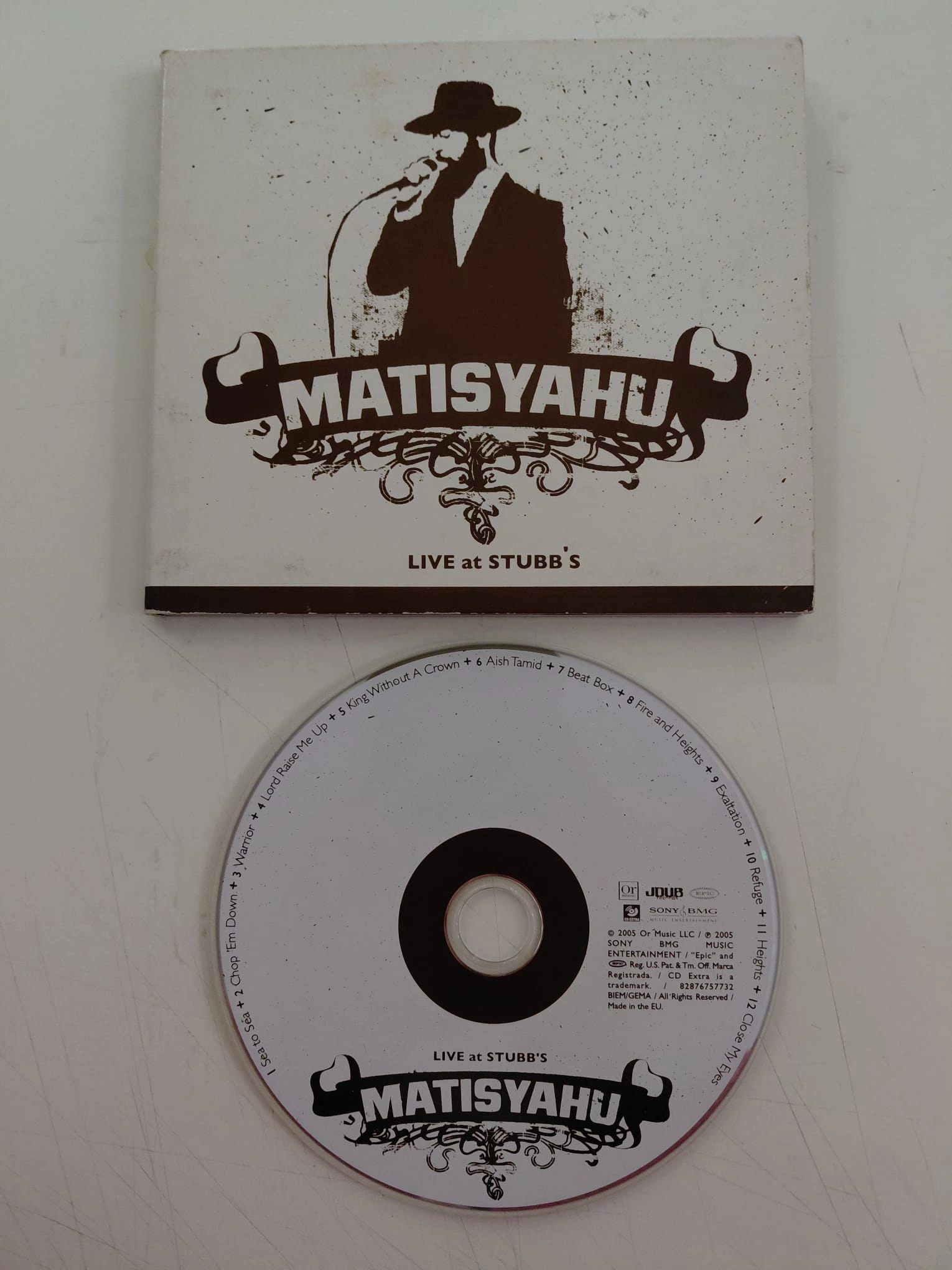 Matisyahu – Live At Stubb’s (Hip Hop) – 2005 Avrupa Basım - CD Albüm-2.el