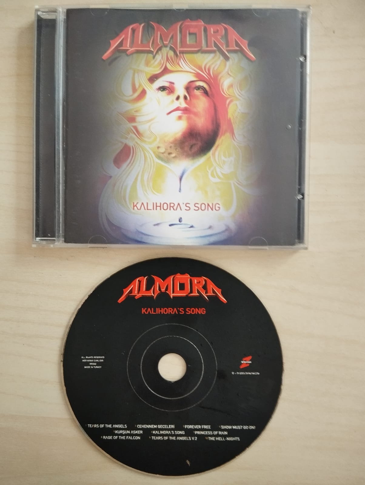 Almora – Kalihora’s Song - 2003 Türkiye Basım - CD Albüm-2.EL