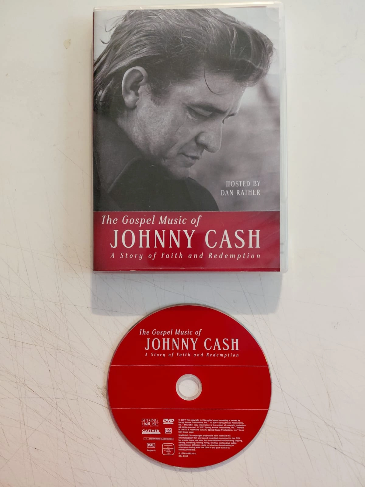 Johnny Cash – The Gospel Music Of Johnny Cash - 2007 Avrupa Basım - DVD, DVD-Video-2.el
