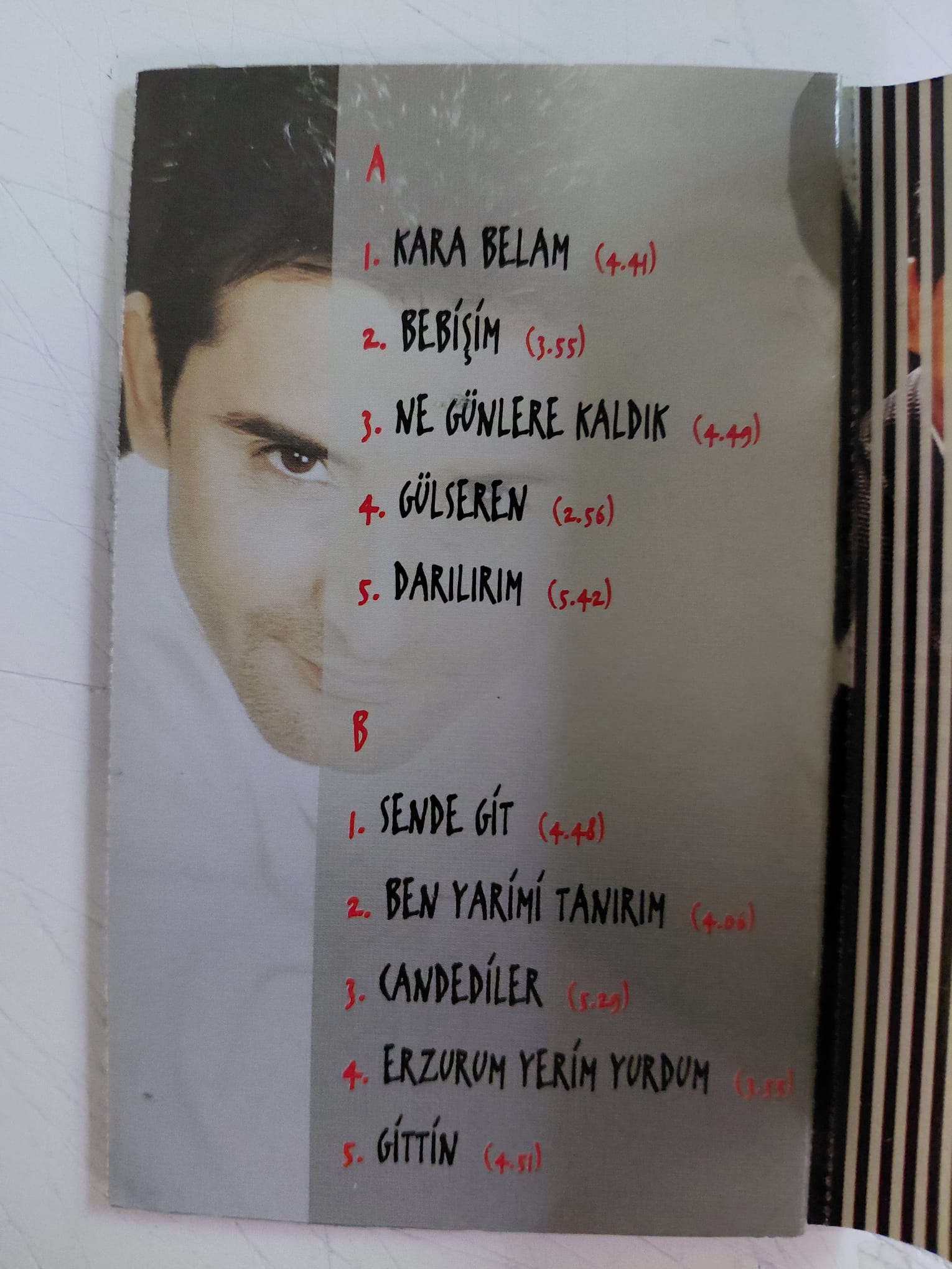 Mücahit -  ne günlere kaldık/ sende git - 2001 Türkiye Basım Kaset-2.el