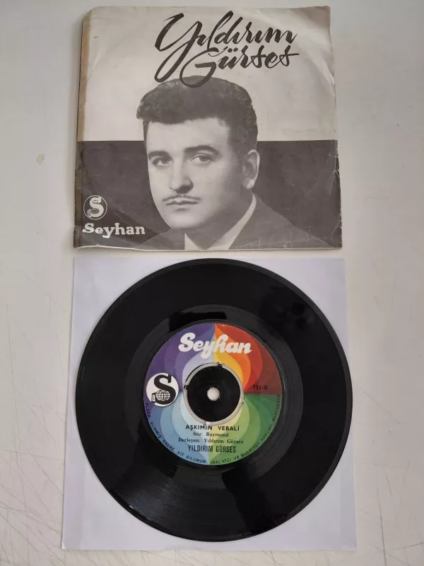 Yıldırım Gürses ‎– Gurbet / Aşkımın Vebali  -  Türkiye  Basım 45’lik Plak-2.el