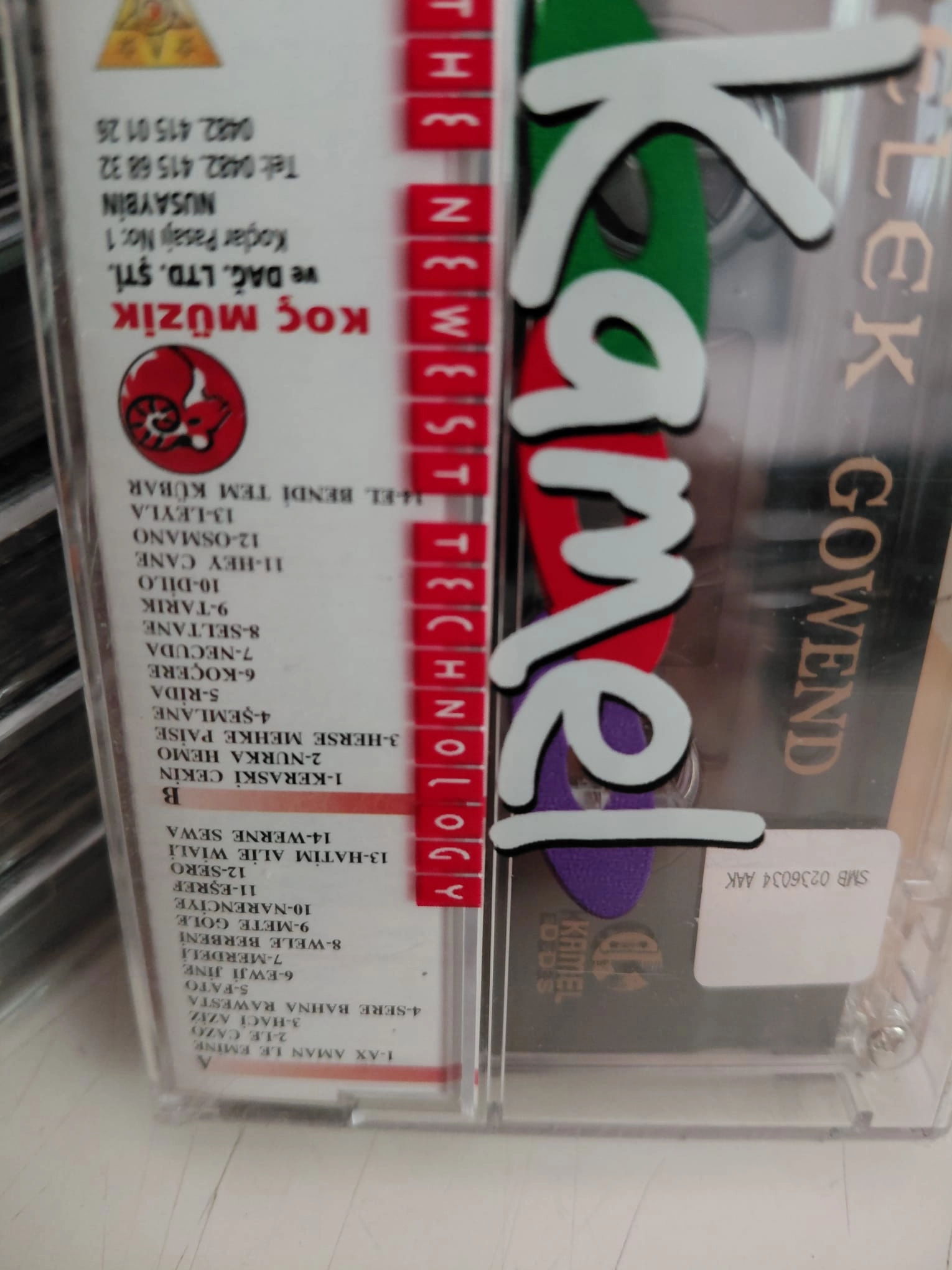 Koma Melek  - Gowlend -  Türkiye  Basım Kaset Albüm /Açılmamış Ambalajlı (Kürtçe)
