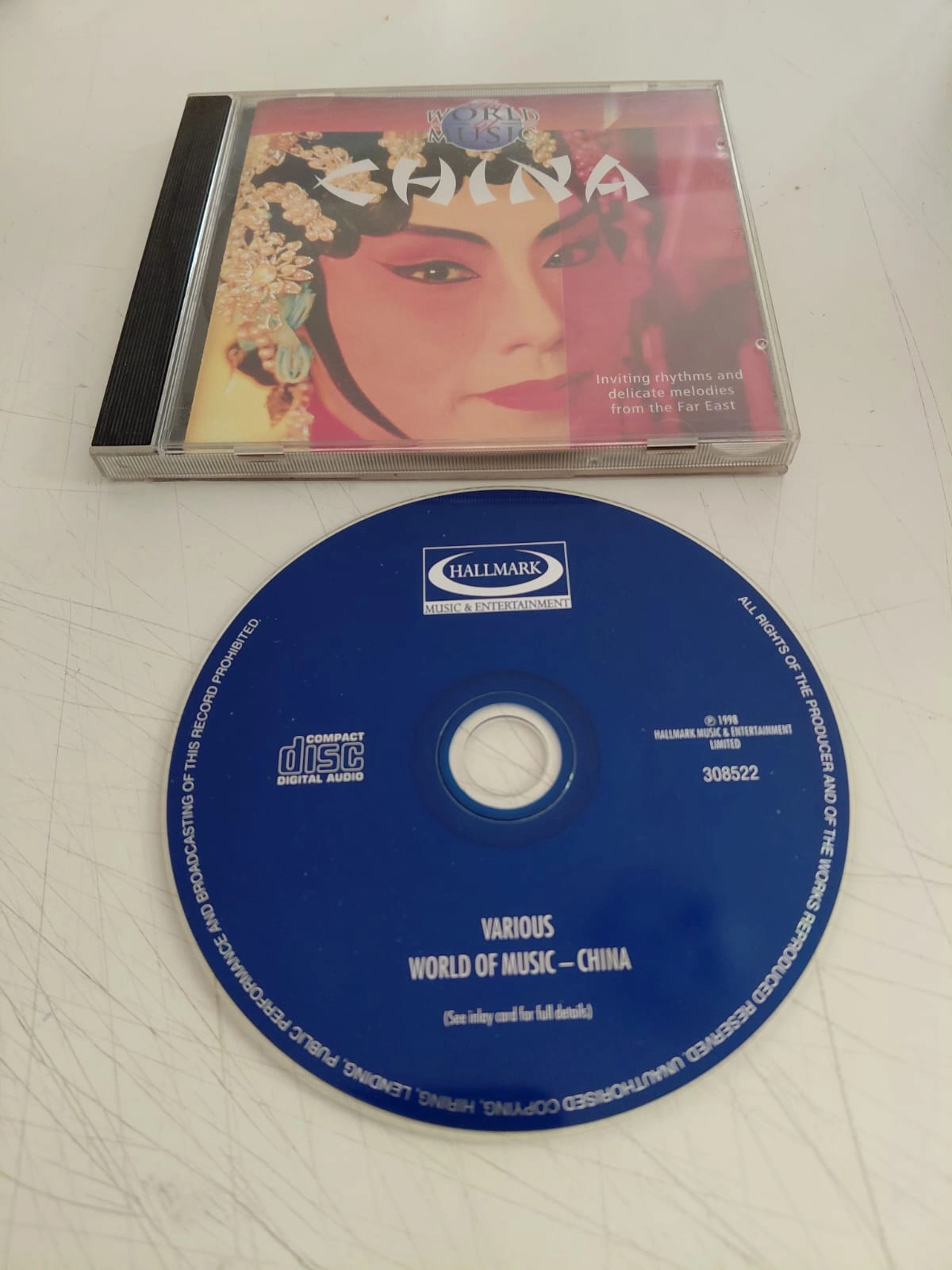 The World Of Music –China / Inviting rhythms and delicate melodies from the Far East -CD Albüm-2.el