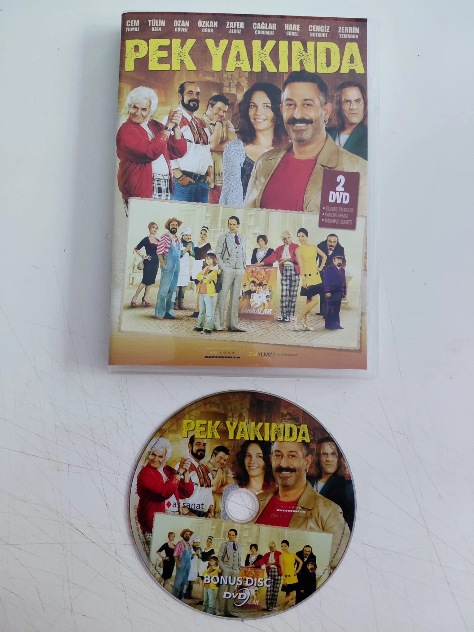 PEK YAKINDA   - Cem Yılmaz -  2xDVD Film-2.el