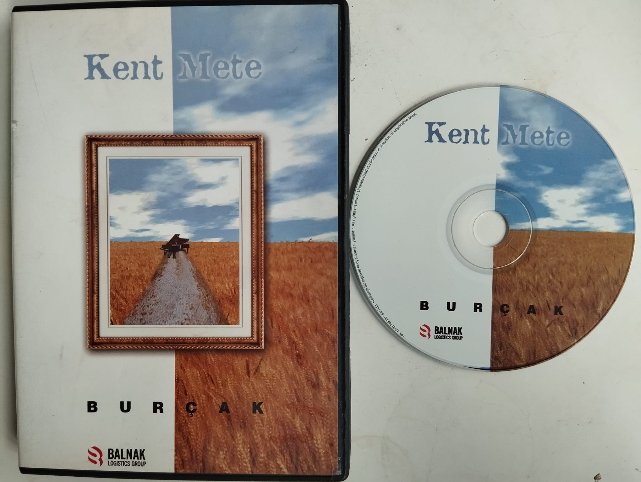 Kent Mete - Burçak - Türkiye Basım - 2. El DVD Albüm