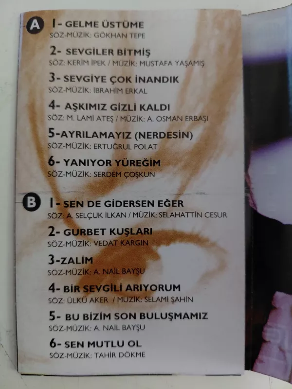 Yudum –  Bir Yudum Sevgi  - 1996 Türkiye Basım Kaset-2.el