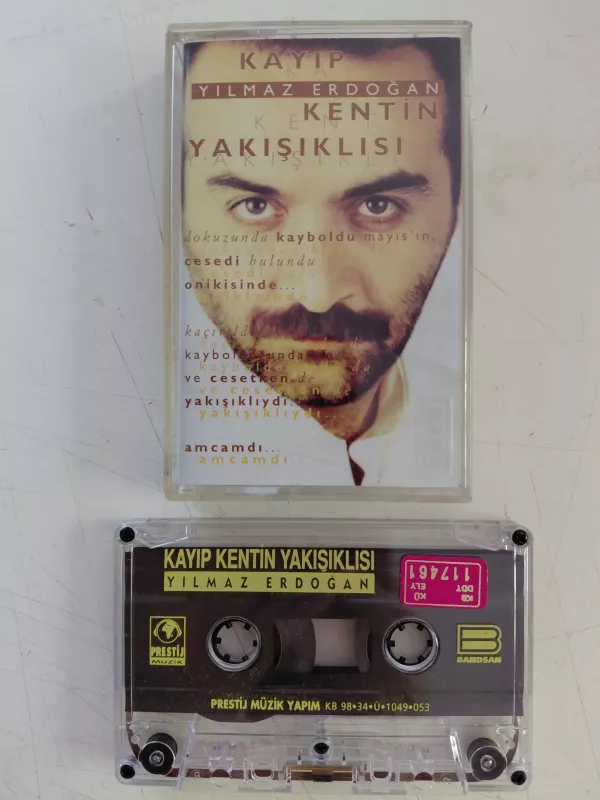 Yılmaz Erdoğan – Kayıp Kentin Yakışıklısı - 1998 Türkiye Basım Kaset Albüm-2.el