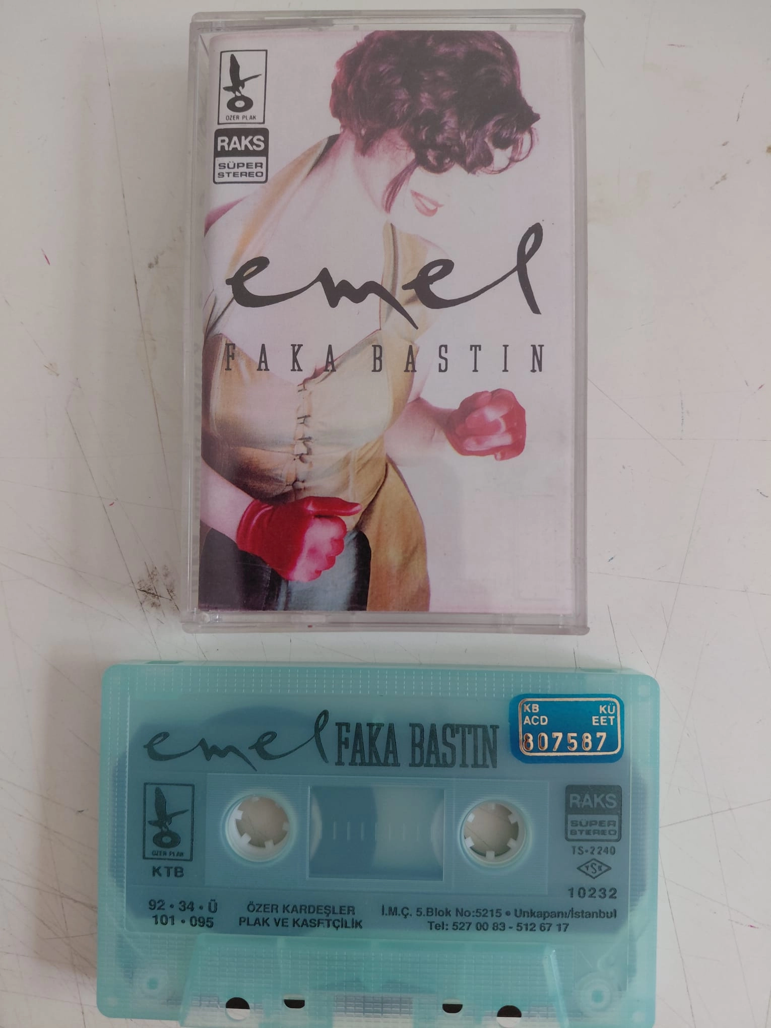 Emel – Faka Bastın - 1992 Türkiye Basım Kaset Albüm-2.el