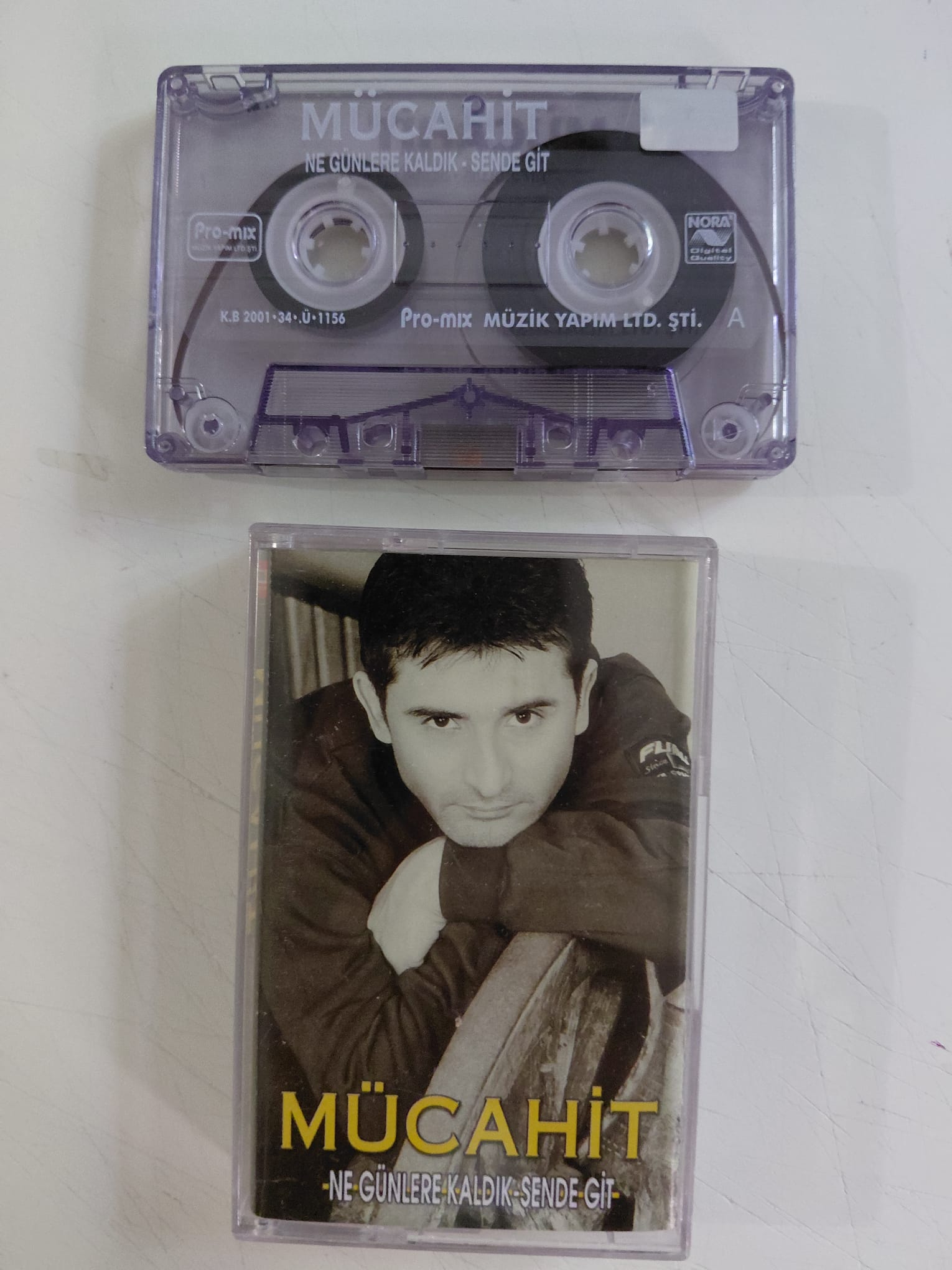 Mücahit -  ne günlere kaldık/ sende git - 2001 Türkiye Basım Kaset-2.el