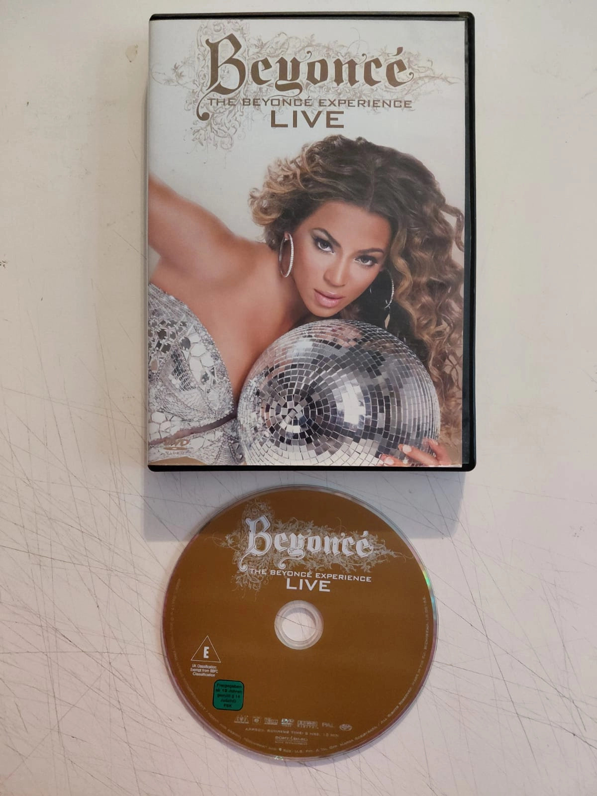 Beyoncé – The Beyoncé Experience Live - 2007 Avrupa Basım - DVD, DVD-Video-2.el