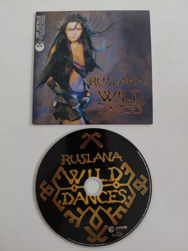 Ruslana  – Wild Dances -  2004 Avrupa Basım - CD Albüm /Promo-2.el