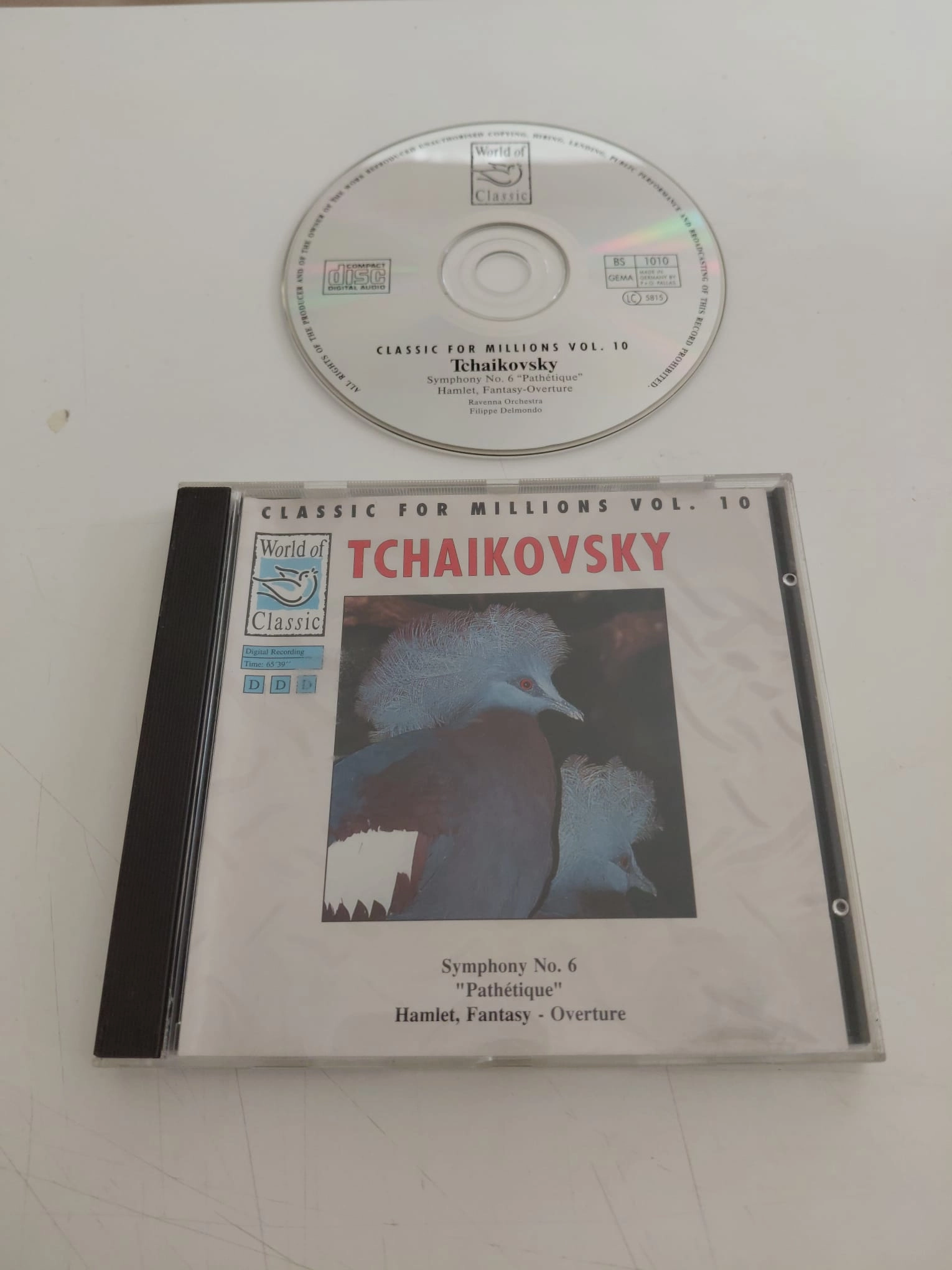 Tchaïkovsky – Symphony No. 6 ’’Pathétique’’ / Hamlet, Fantasy - Overture  – CD Albüm-2.el