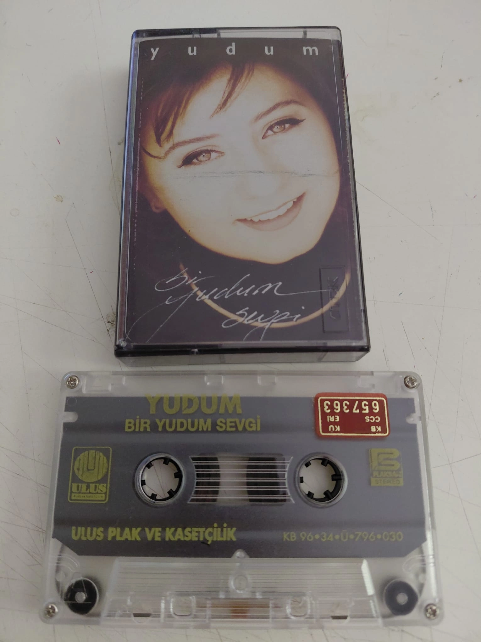 Yudum –  Bir Yudum Sevgi  - 1996 Türkiye Basım Kaset-2.el