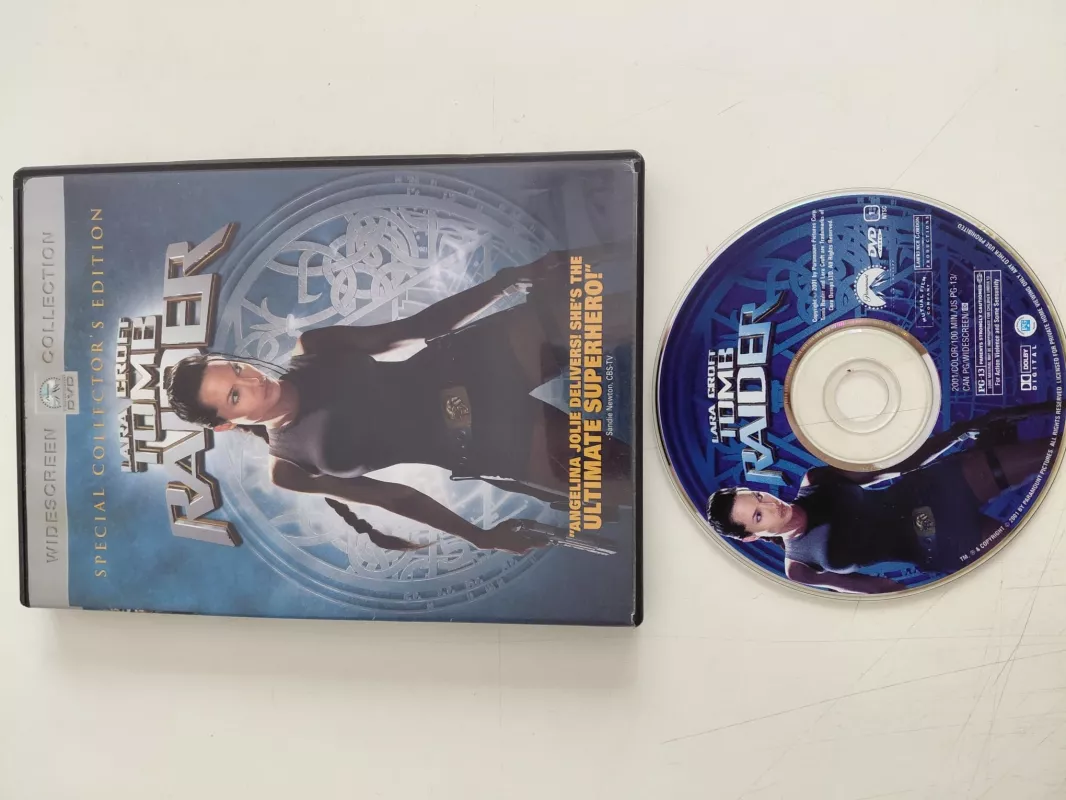 Lara Croft Tomb Raider - Special Collector’s Edition - DVD Film /1.Bölge - Türkçe altyazı yoktur-2.el