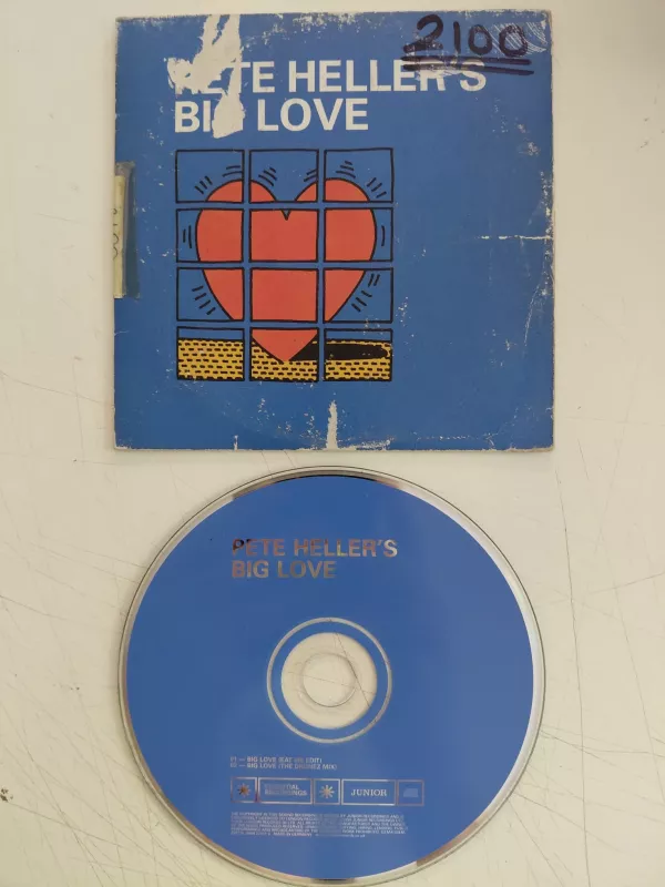 Pete Heller – Big Love  - 1999 İngiltere Basım  CD Single ,Promo-2.el